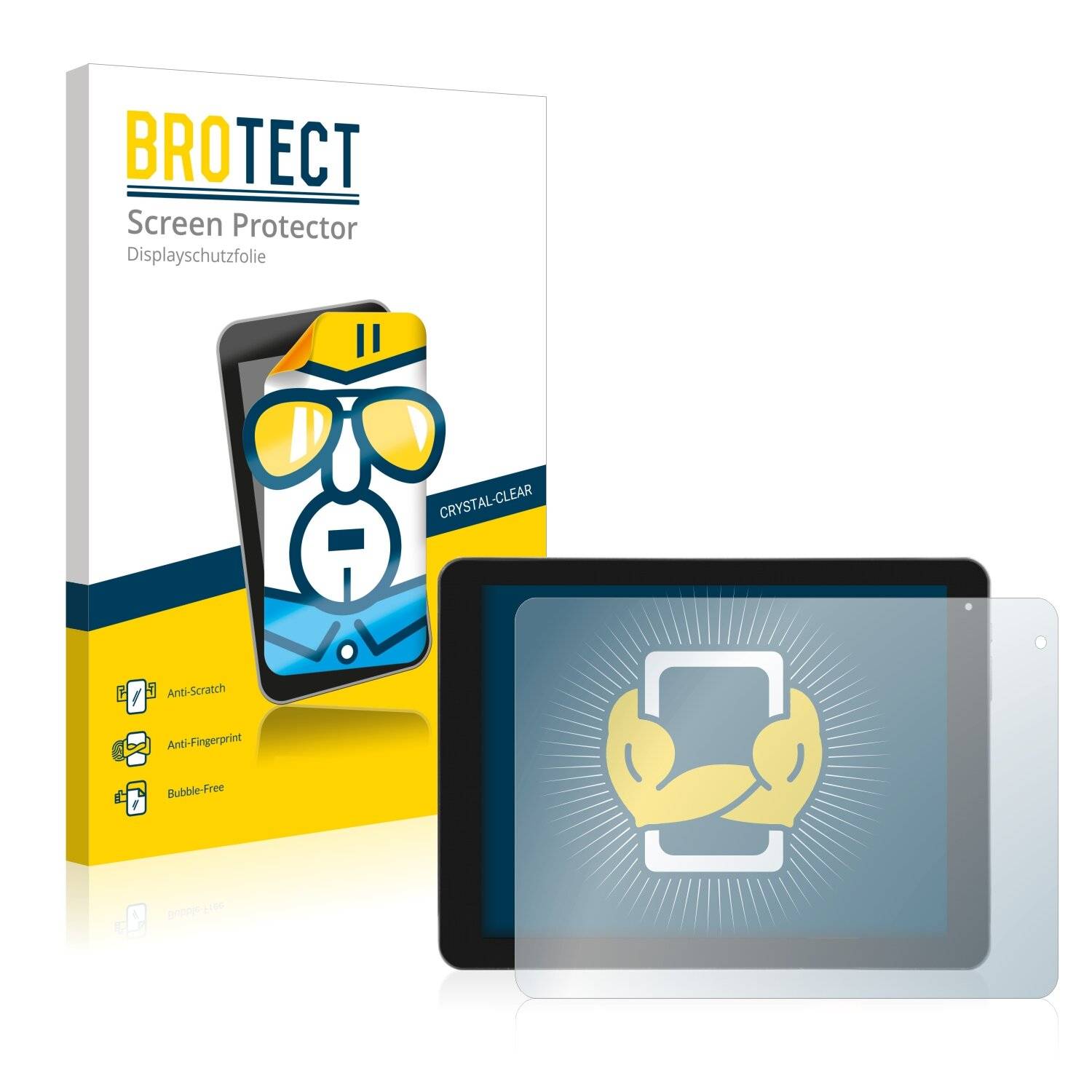 2x BROTECT HD-Clear Displayschutzfolie für Kiano Elegance