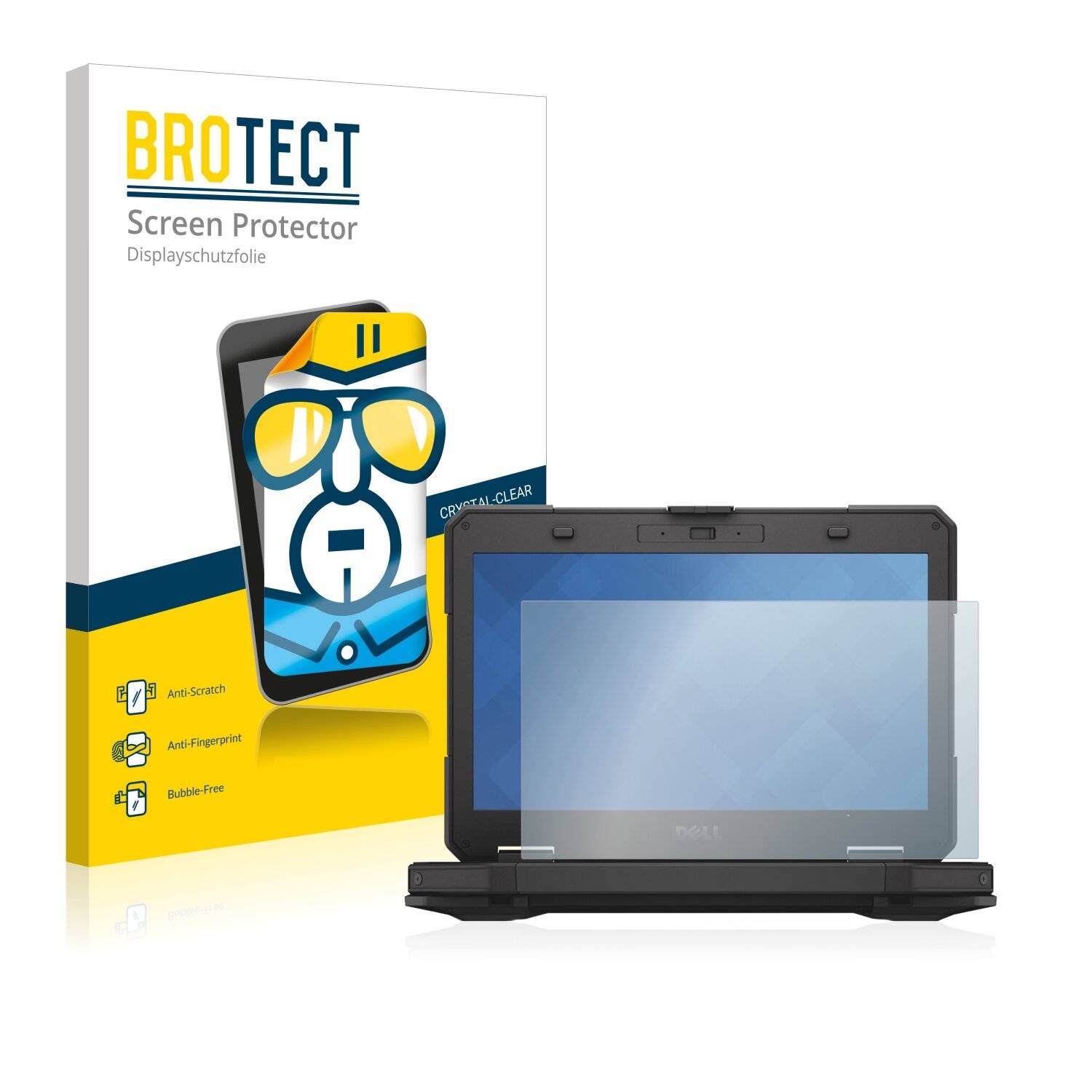 BROTECT HD-Clear Displayschutzfolie für Dell Latitude 14 Rugged