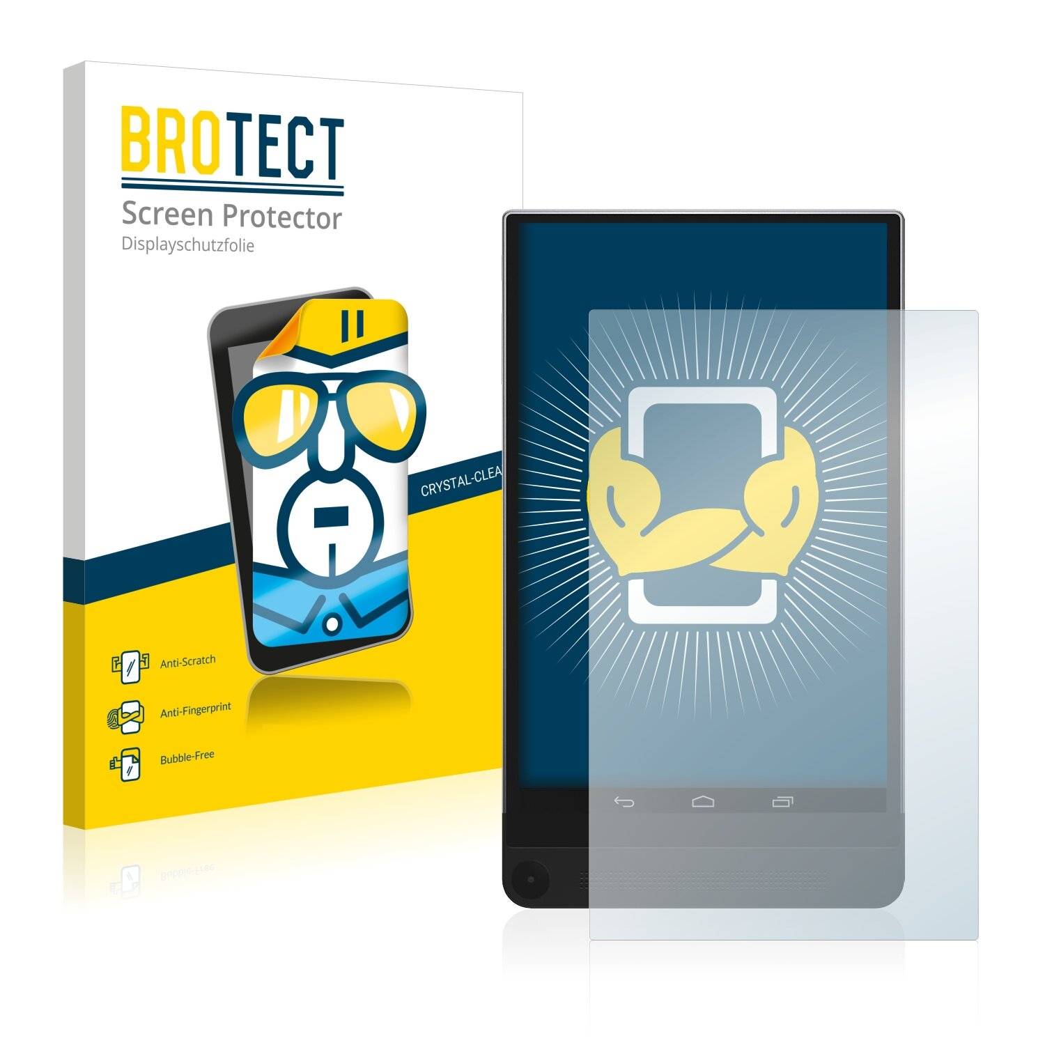 2x BROTECT HD-Clear Displayschutzfolie für Dell Venue 8 7000