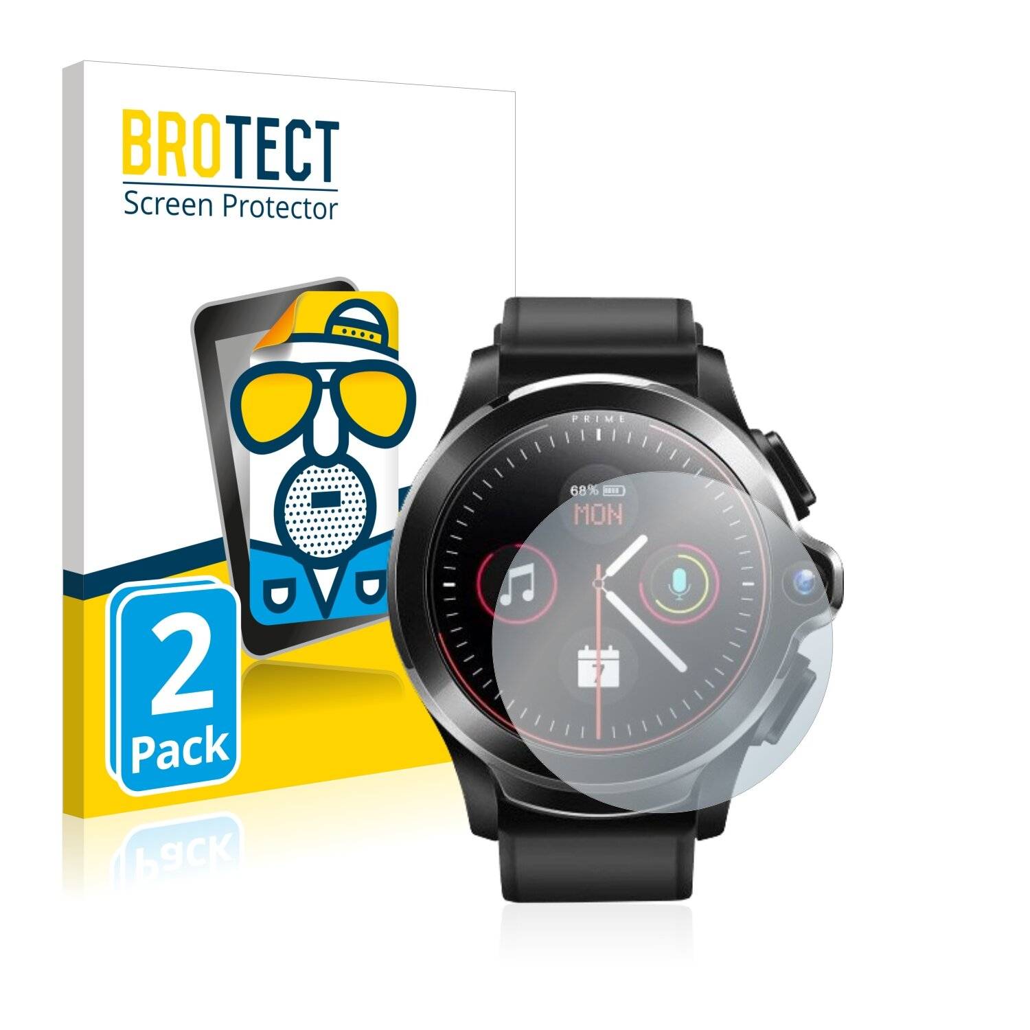 2x BROTECT Matte Displayschutzfolie für Kospet Prime SE - Entspiegelt,