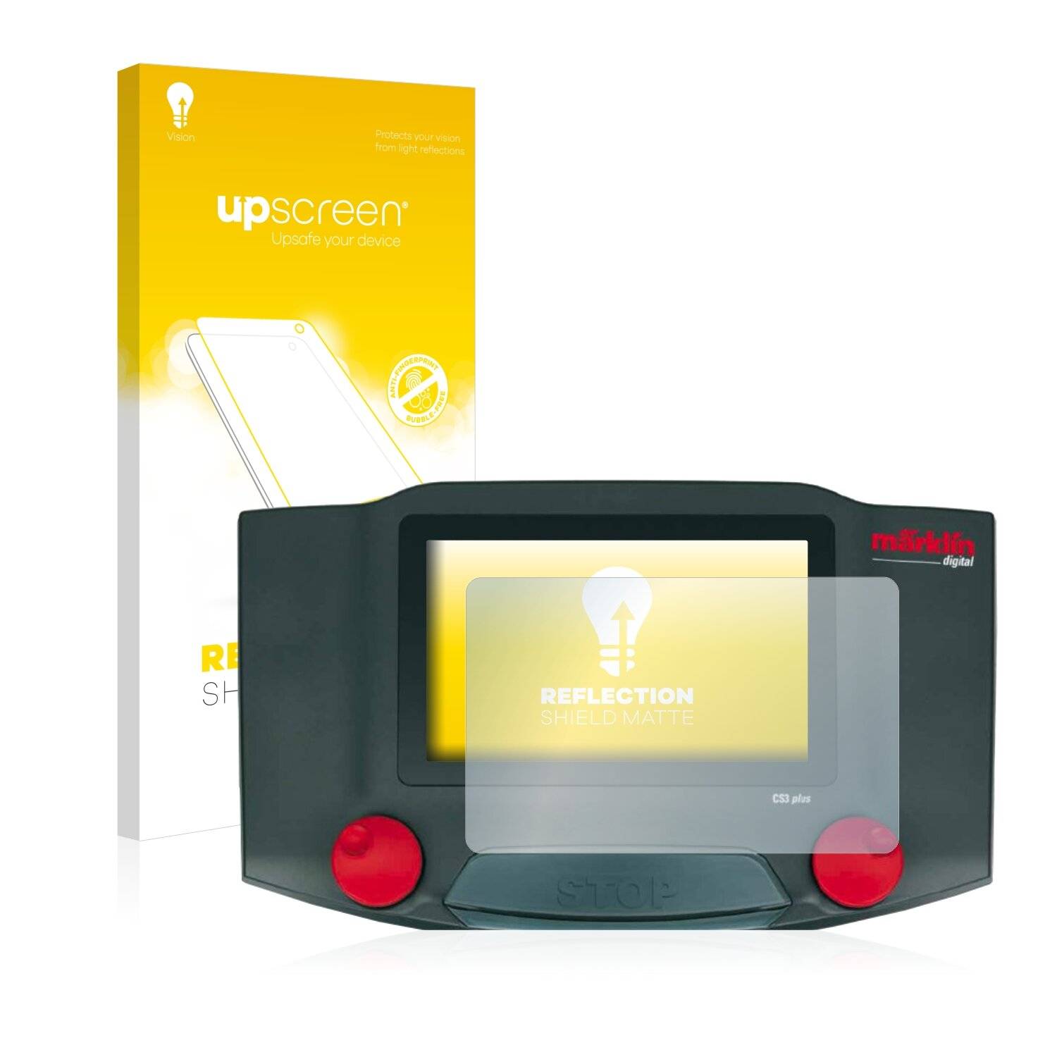 upscreen Reflection Shield Matte Premium Displayschutzfolie für Graupner Central Station 3