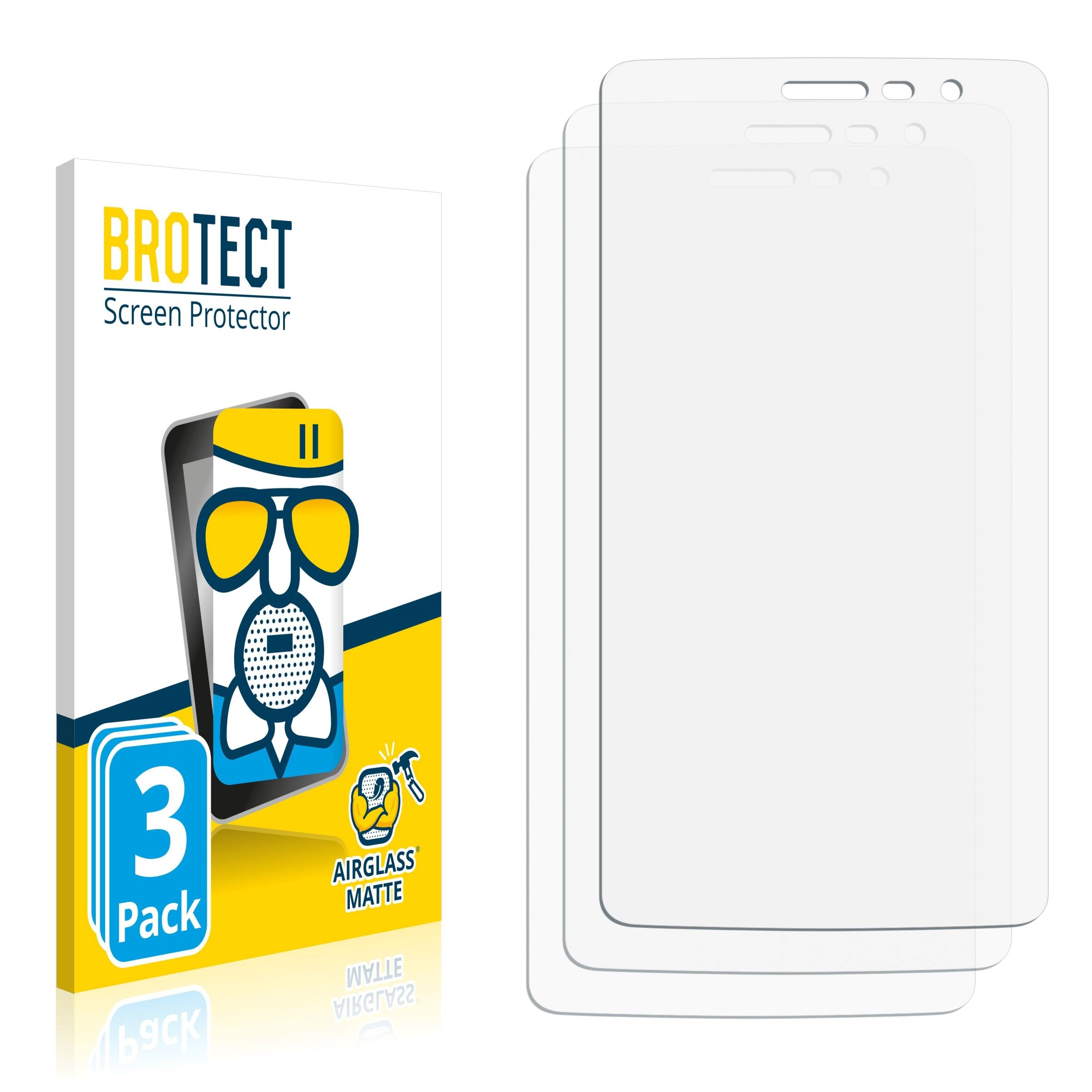 3x BROTECT AirGlass Matte Schutzglas Folie für LG