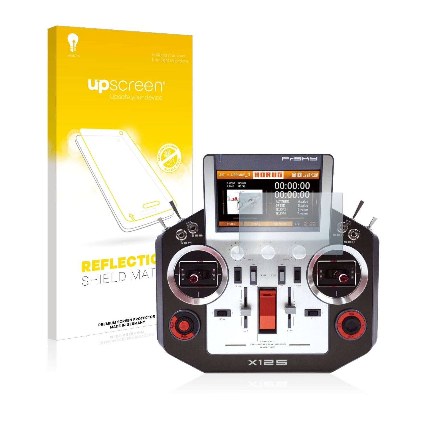 upscreen Reflection Shield Matte Premium Displayschutzfolie für FrSky Horus