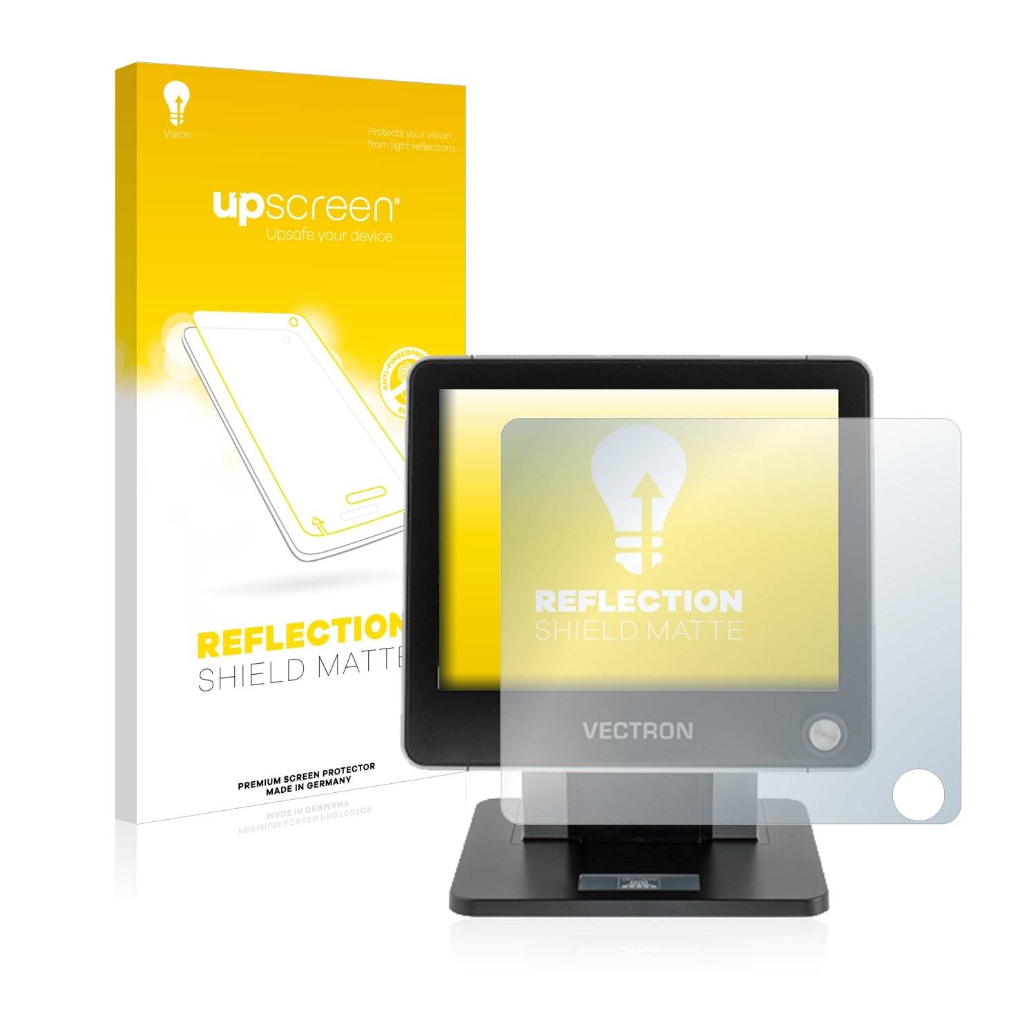 upscreen Reflection Shield Matte Premium Displayschutzfolie für Vectron POS Touch II