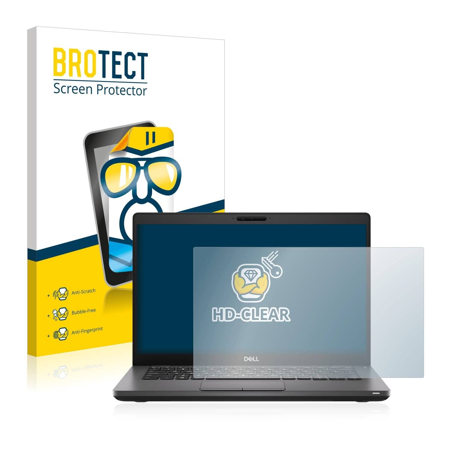 BROTECT HD-Clear Displayschutzfolie für Dell Latitude