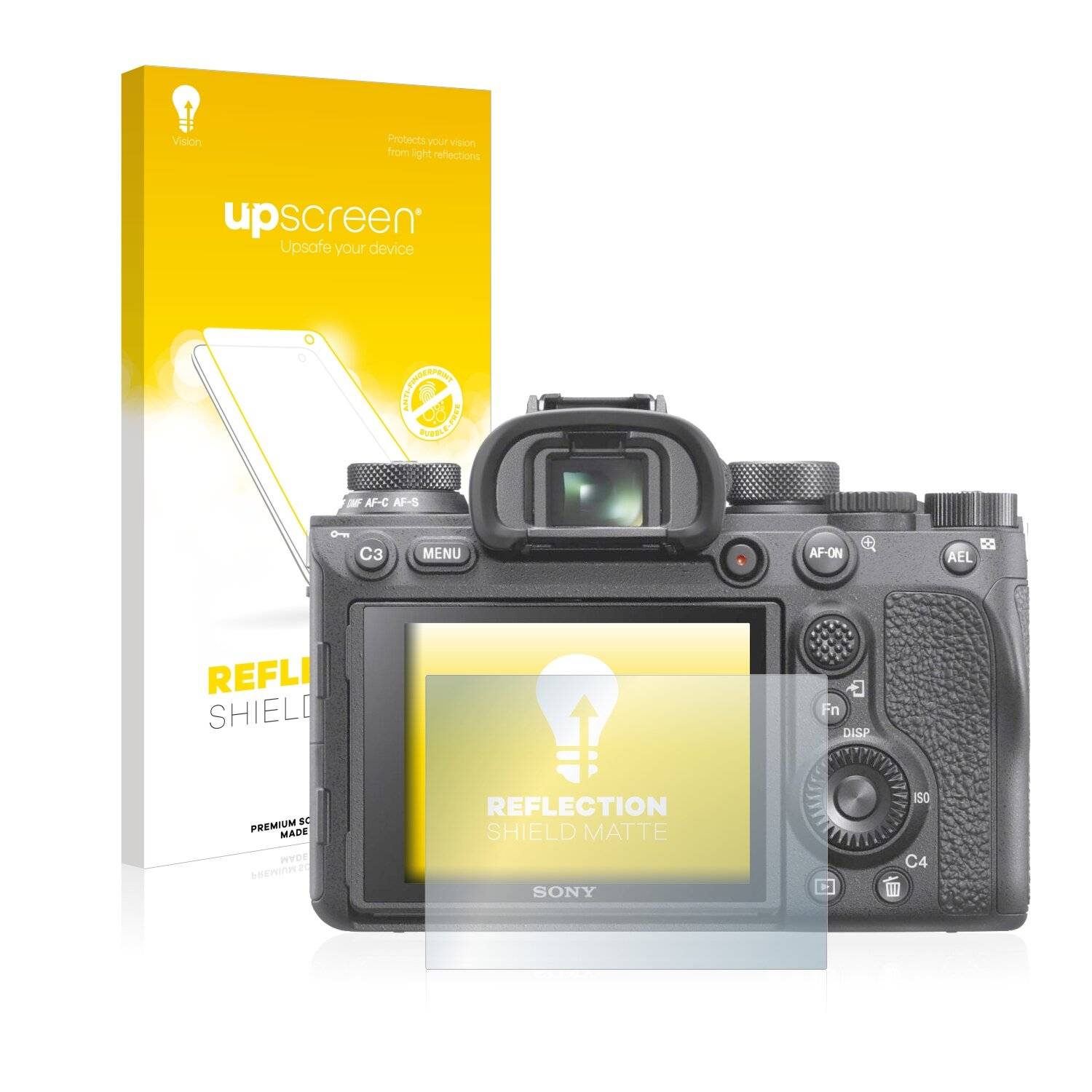 upscreen Reflection Shield Matte Premium Displayschutzfolie für Sony Alpha 9