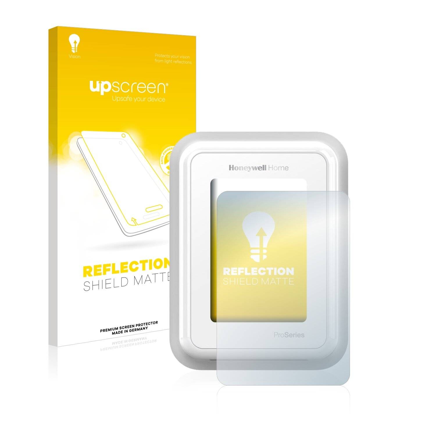 upscreen Reflection Shield Matte Premium Displayschutzfolie für Honeywell Home T10 Pro Smart