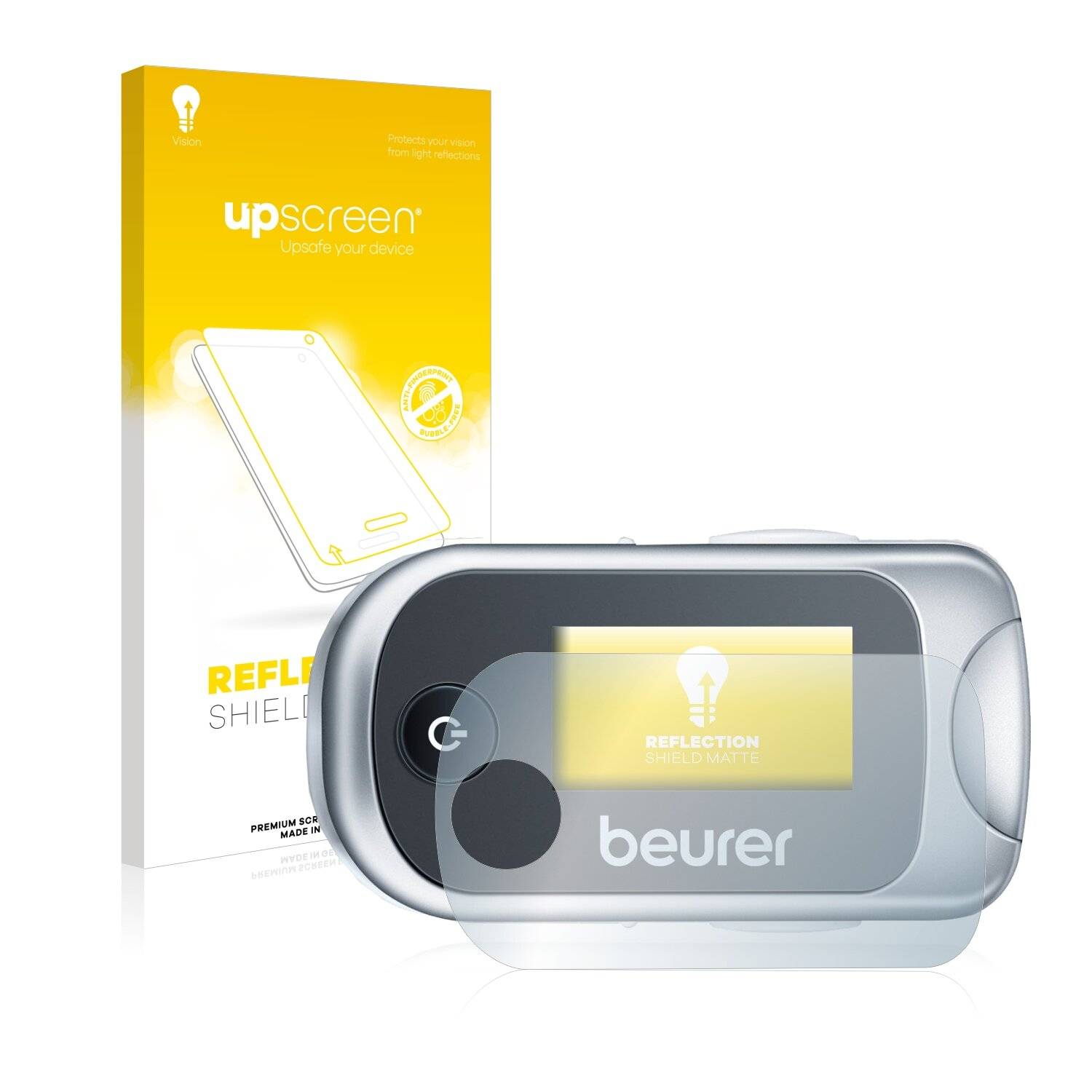 upscreen Reflection Shield Matte Premium Displayschutzfolie für Beurer PO