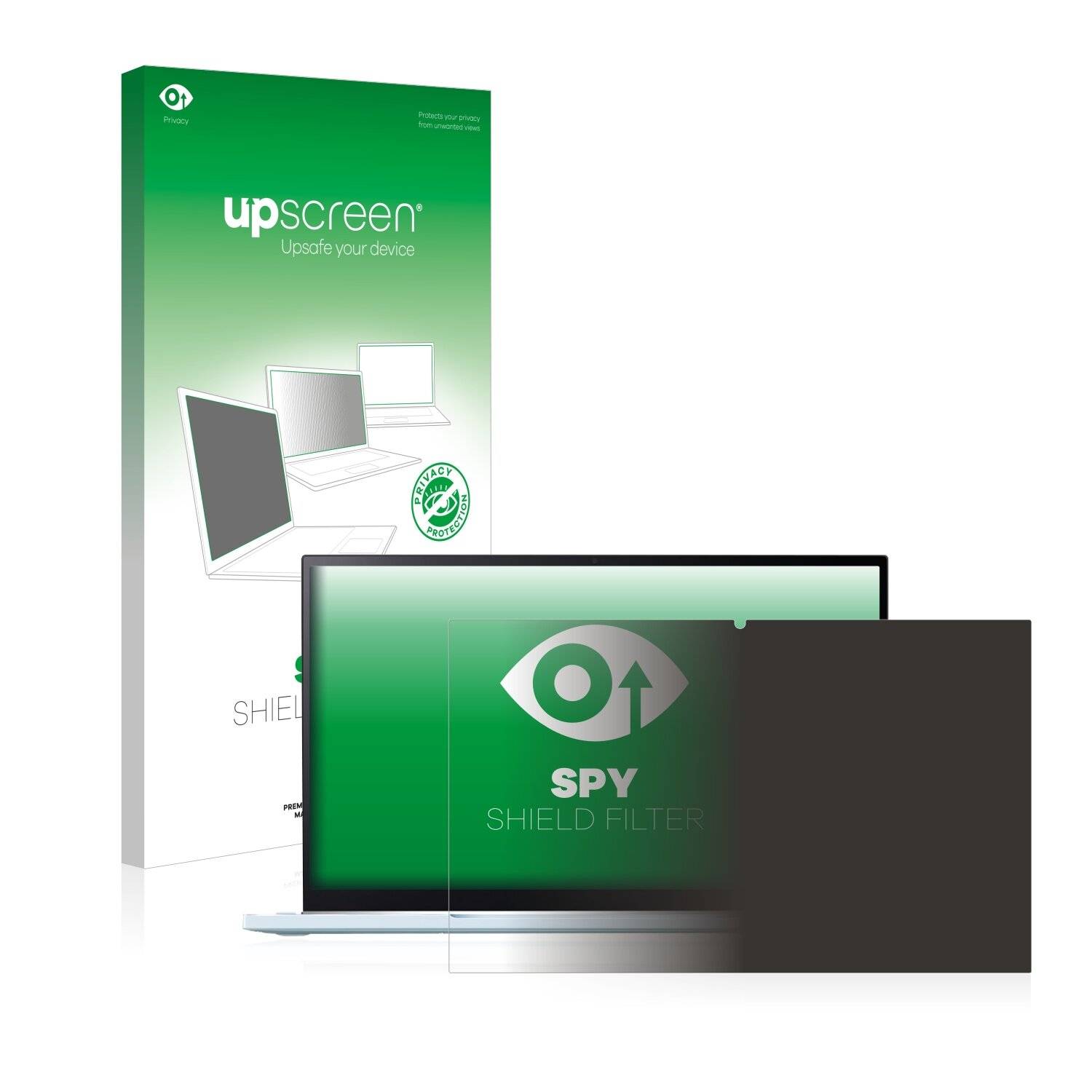 upscreen Spy Shield Filter Premium Blickschutzfilter für Asus Chromebook Flip C433