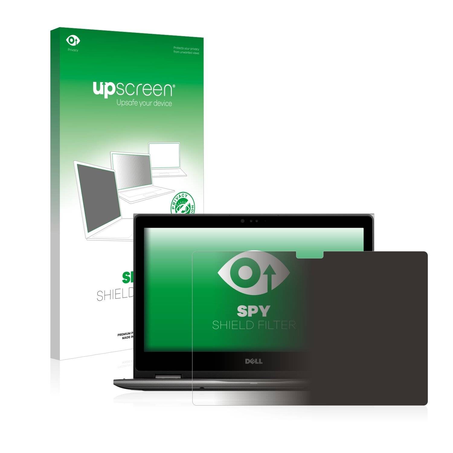 upscreen Spy Shield Filter Premium Blickschutzfilter für Dell Inspiron 13 5379