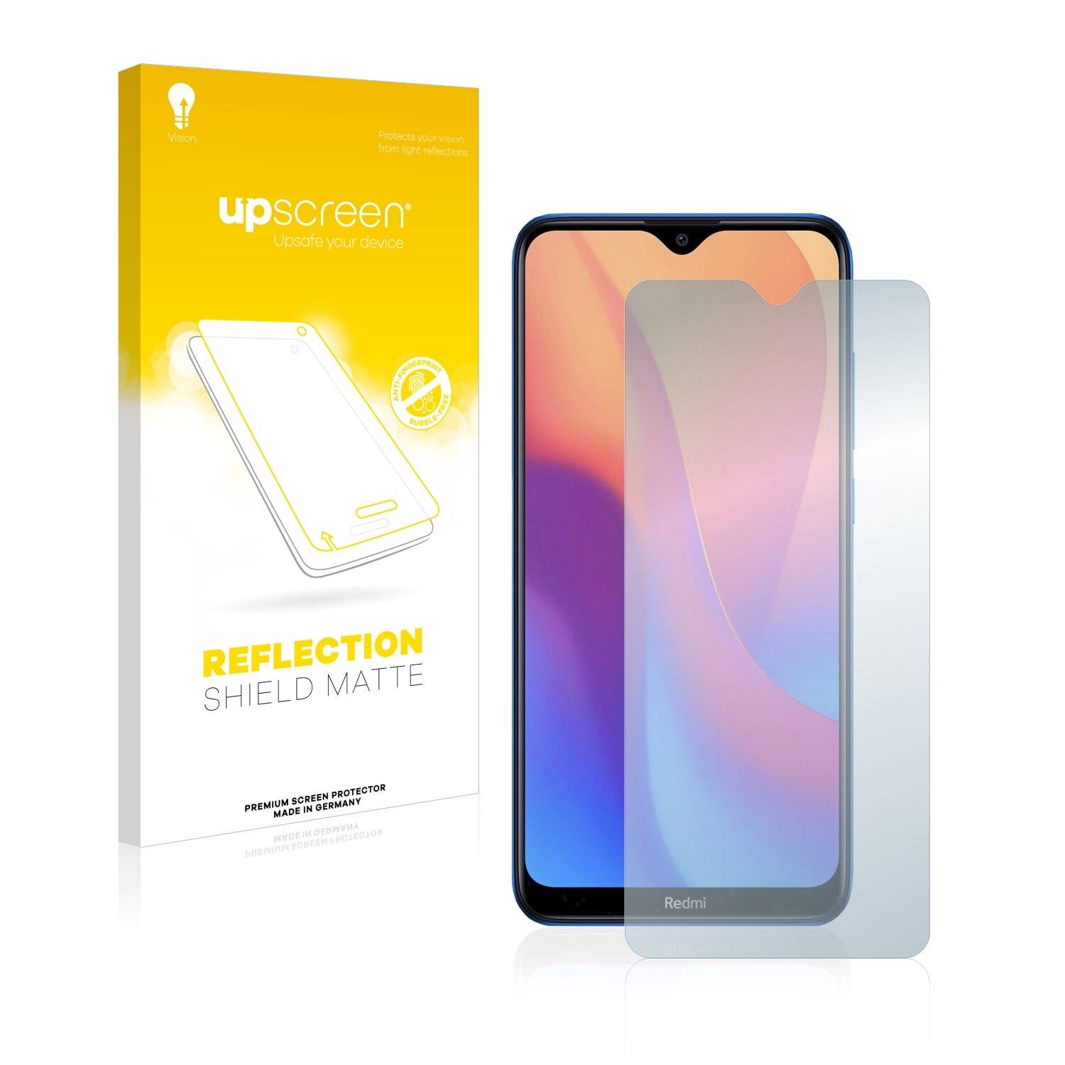 upscreen Reflection Shield Matte Premium Displayschutzfolie für Xiaomi Redmi
