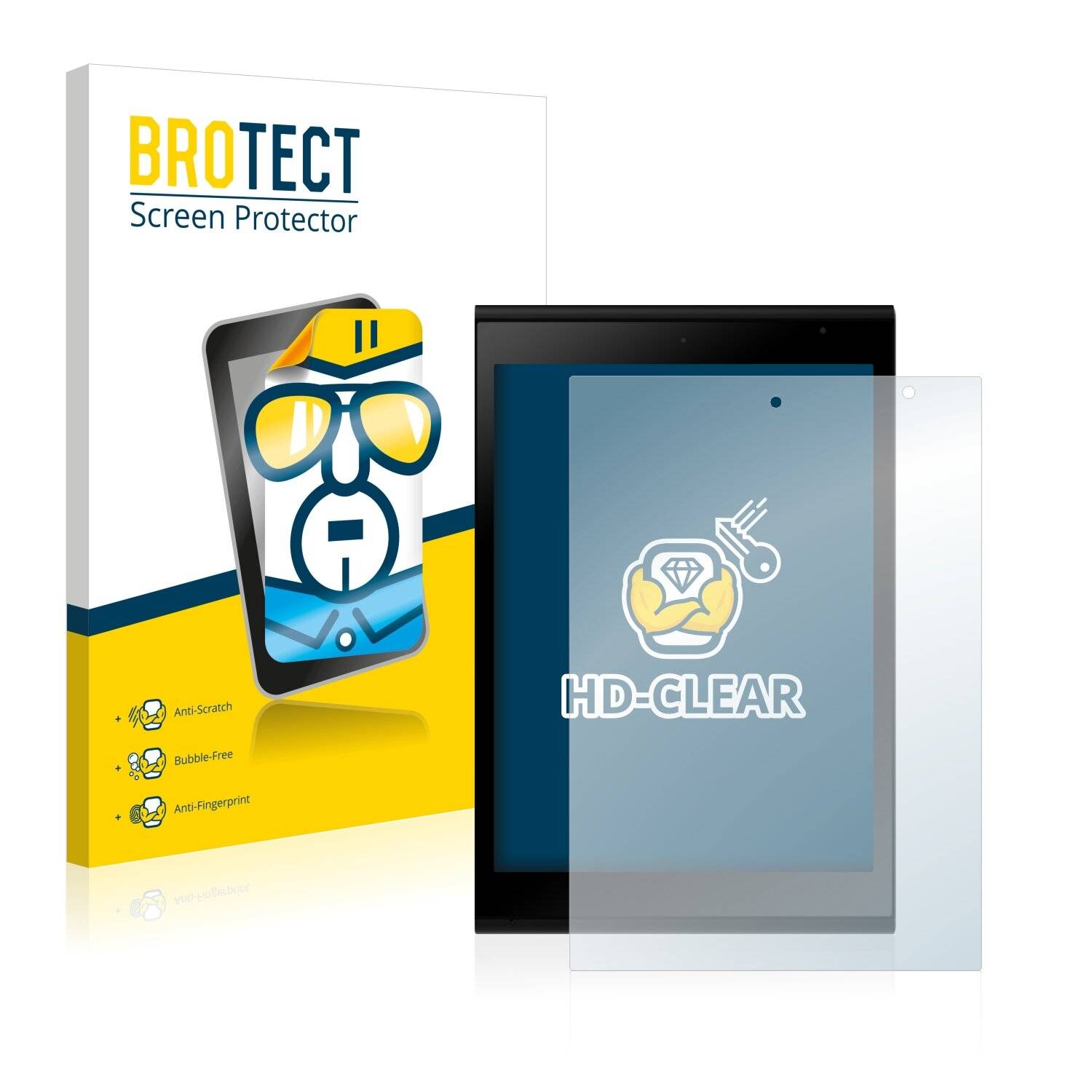 2x BROTECT HD-Clear Displayschutzfolie für Jolla
