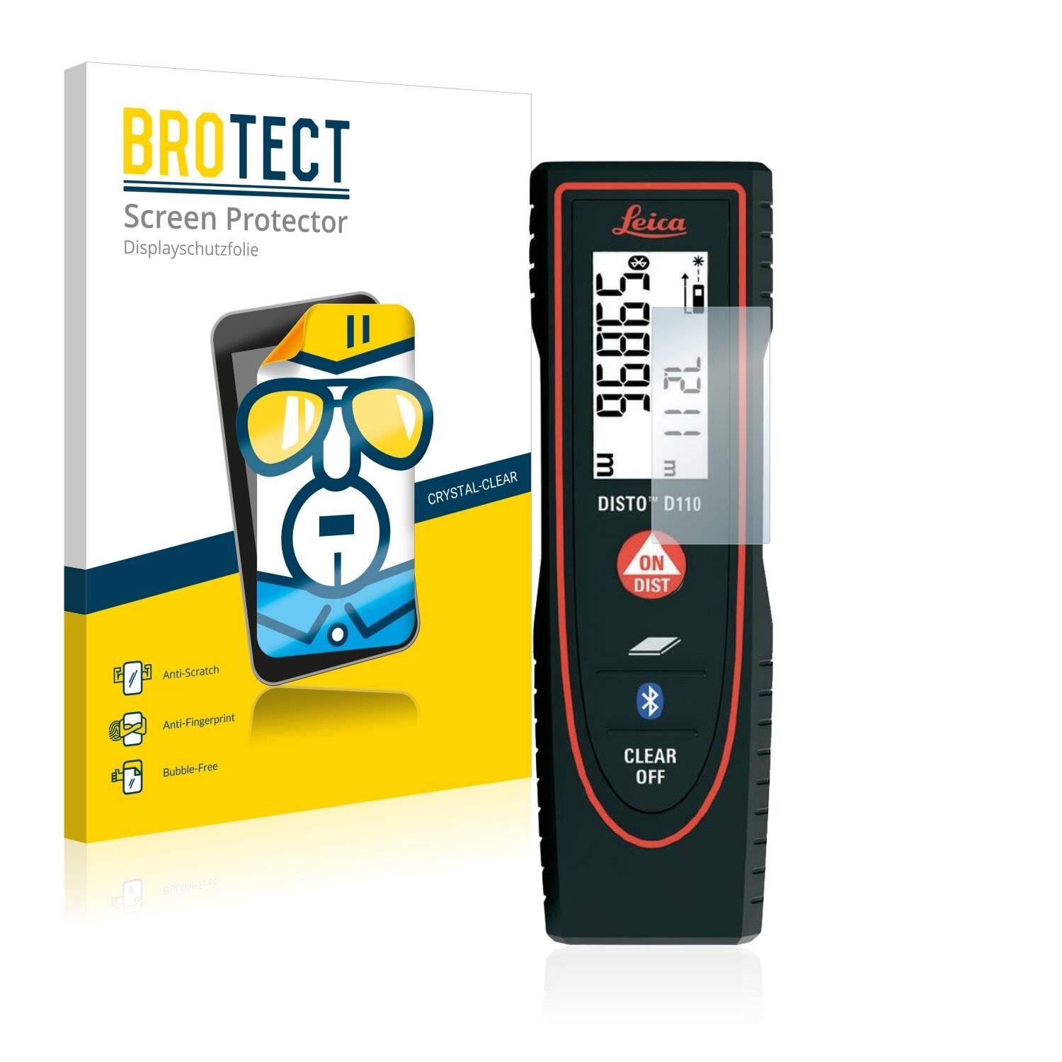 2x BROTECT HD-Clear Displayschutzfolie für Leica DISTO