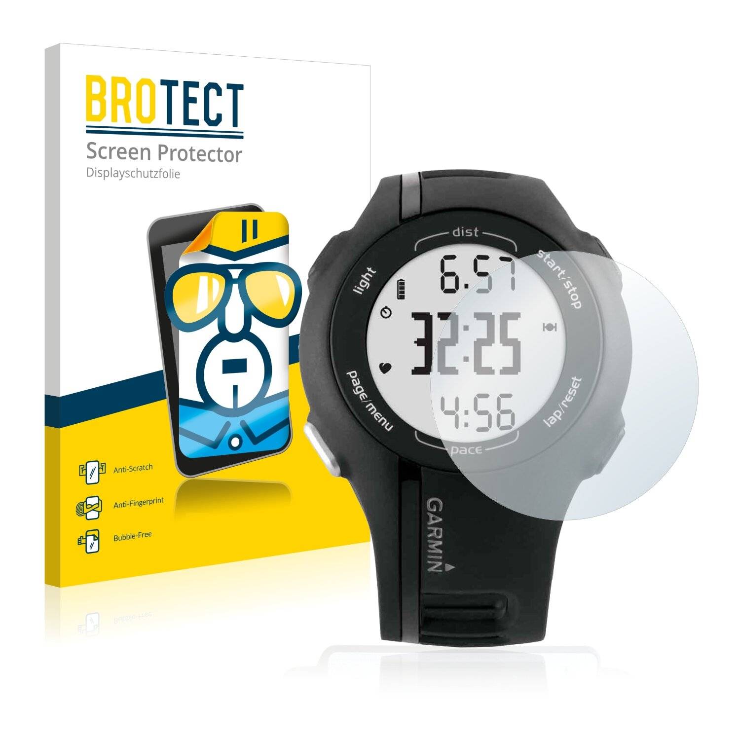 2x BROTECT HD-Clear Displayschutzfolie für Garmin Forerunner