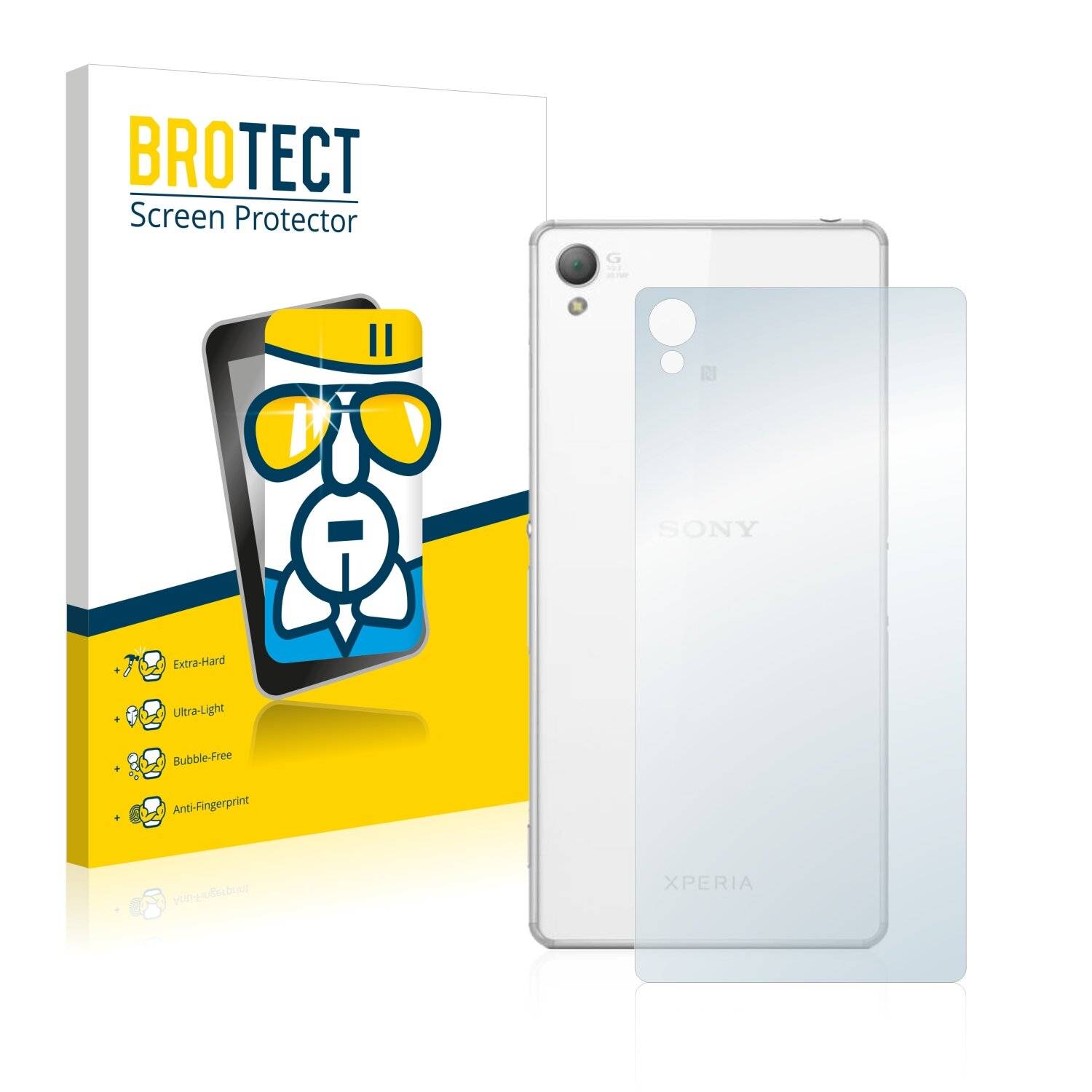 BROTECT AirGlass Schutzglas Folie für Sony Xperia Z3 D6616