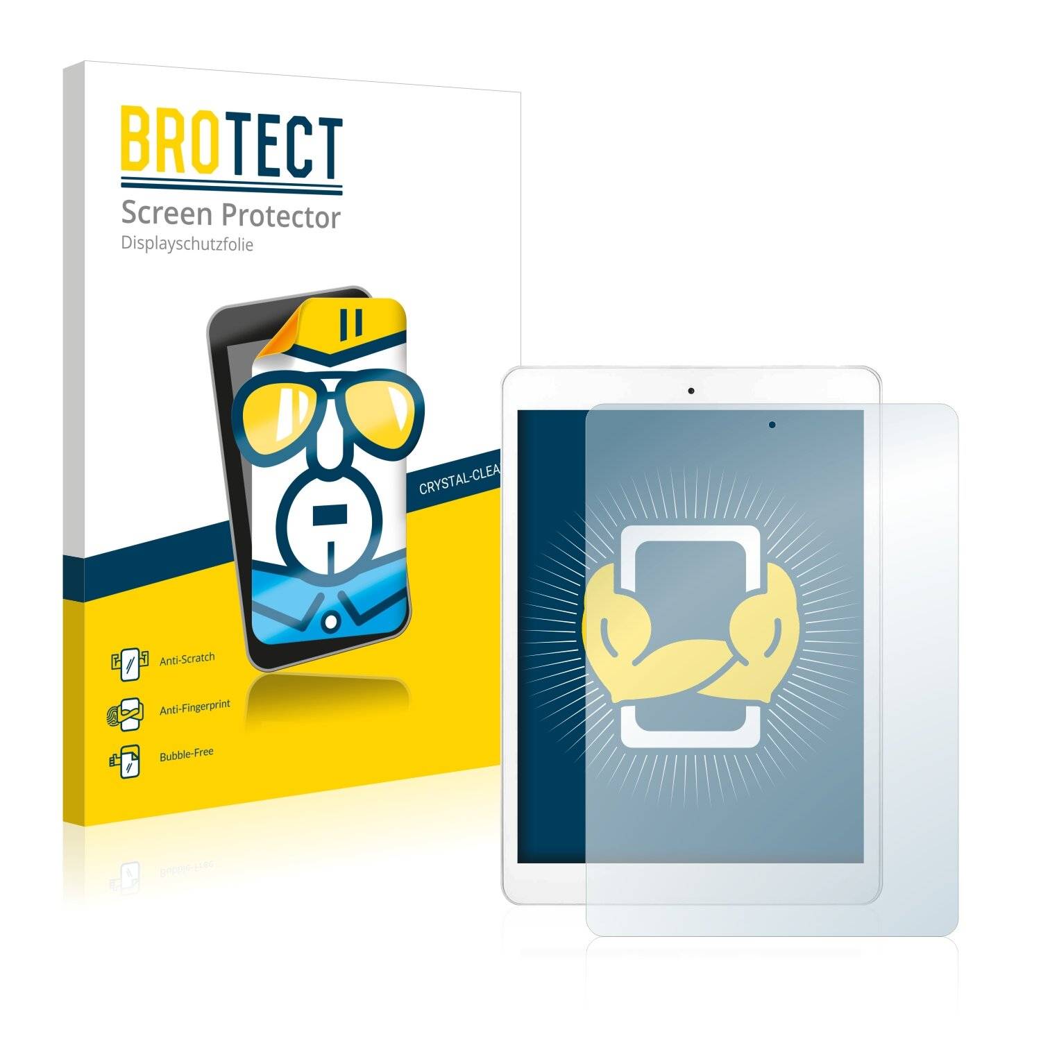 2x BROTECT HD-Clear Displayschutzfolie für Onda V989