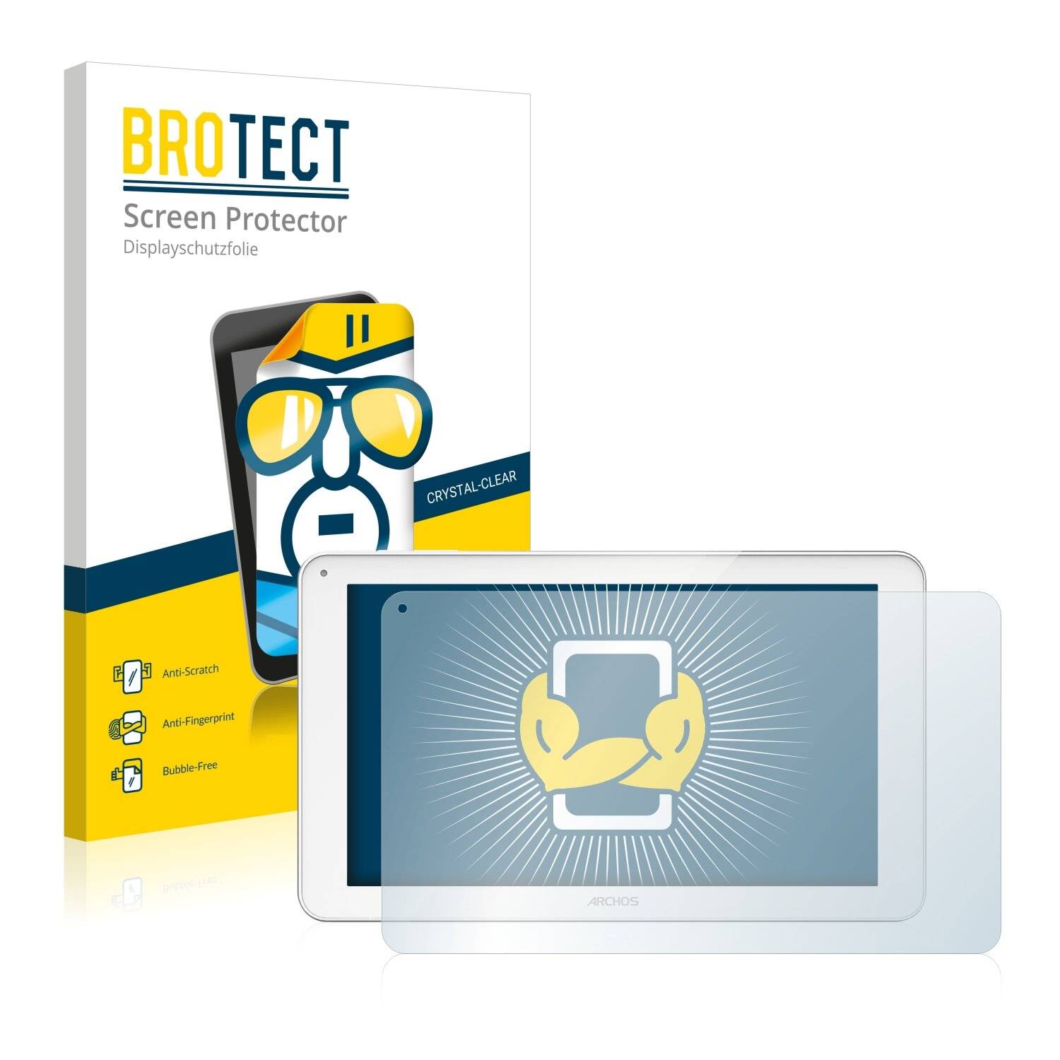 2x BROTECT HD-Clear Displayschutzfolie für Archos 101c