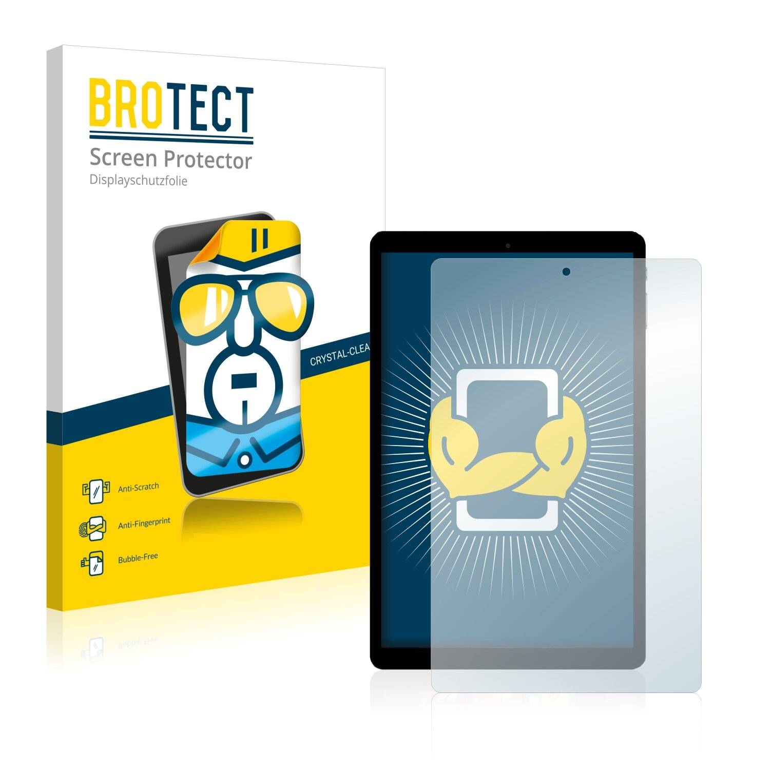 2x BROTECT HD-Clear Displayschutzfolie für Teclast X10HD
