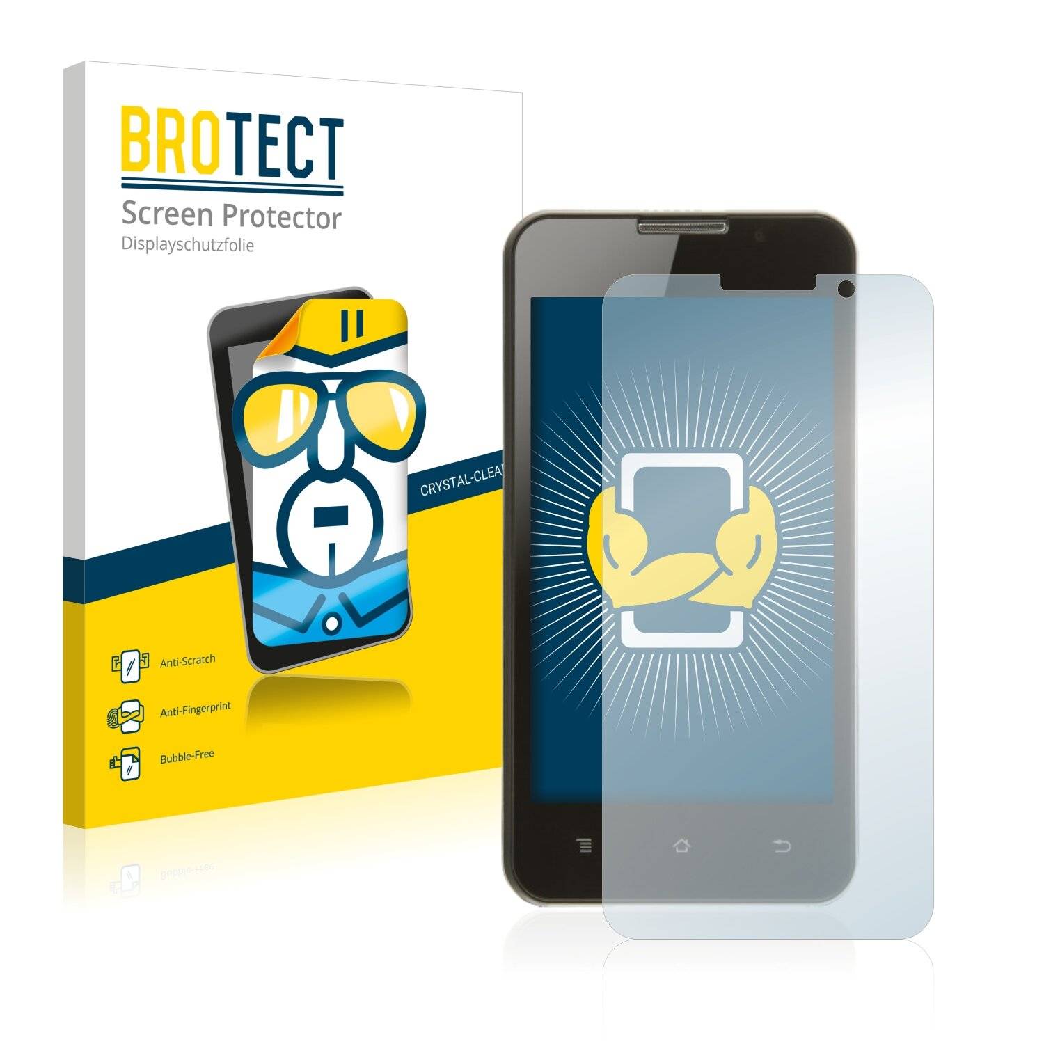 2x BROTECT HD-Clear Displayschutzfolie für Wolfgang