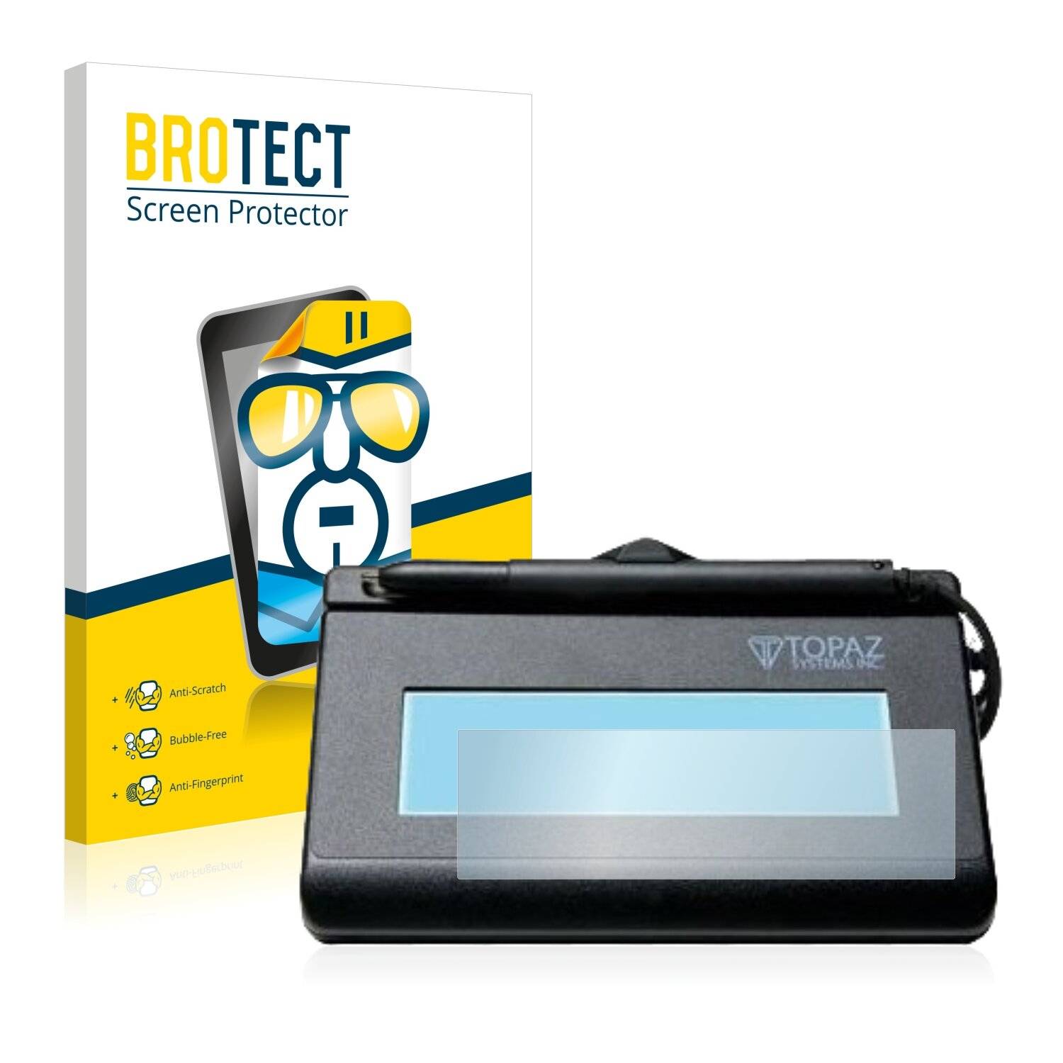 2x BROTECT HD-Clear Displayschutzfolie für Topaz