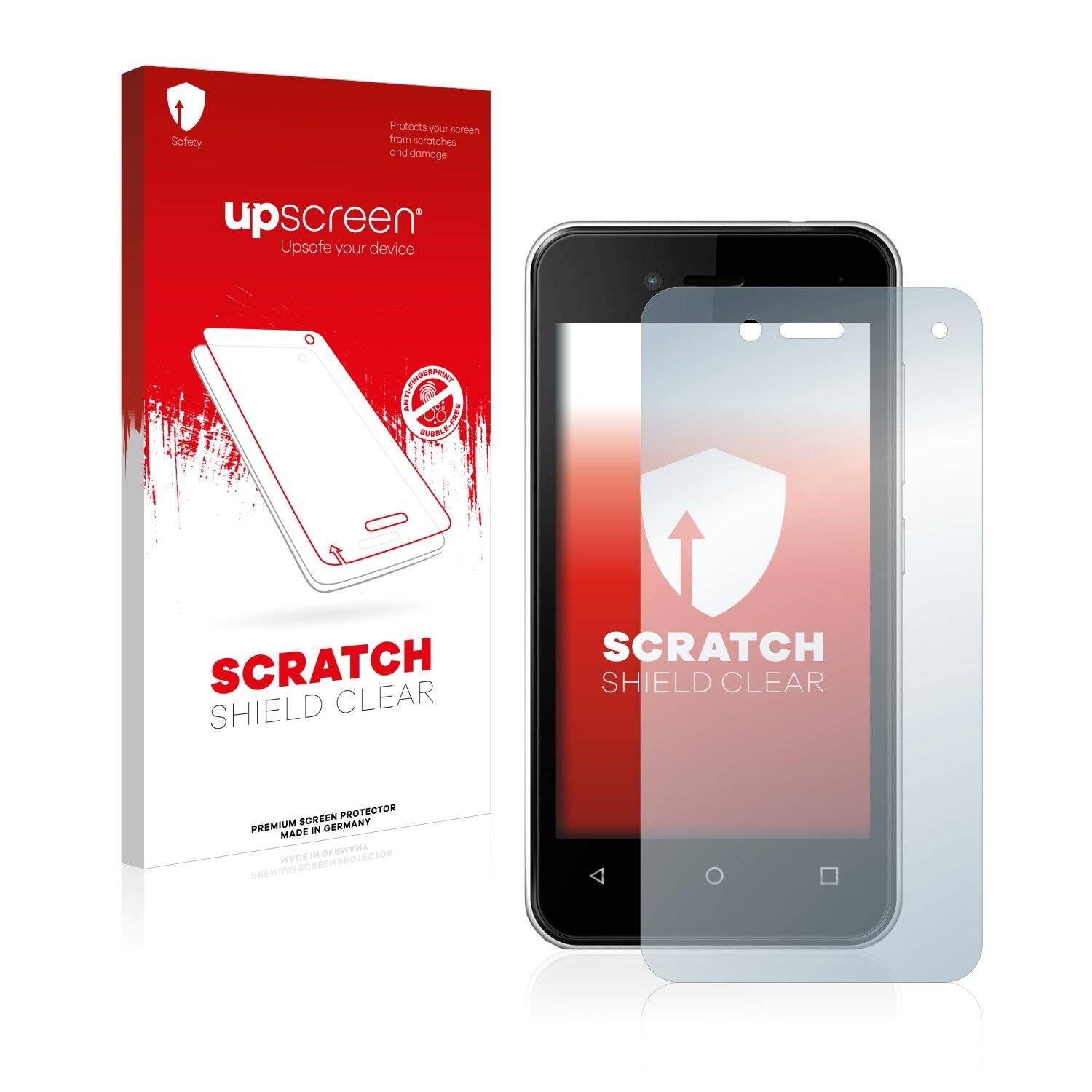 upscreen Scratch Shield Clear Premium Displayschutzfolie für Wiko Sunny 3