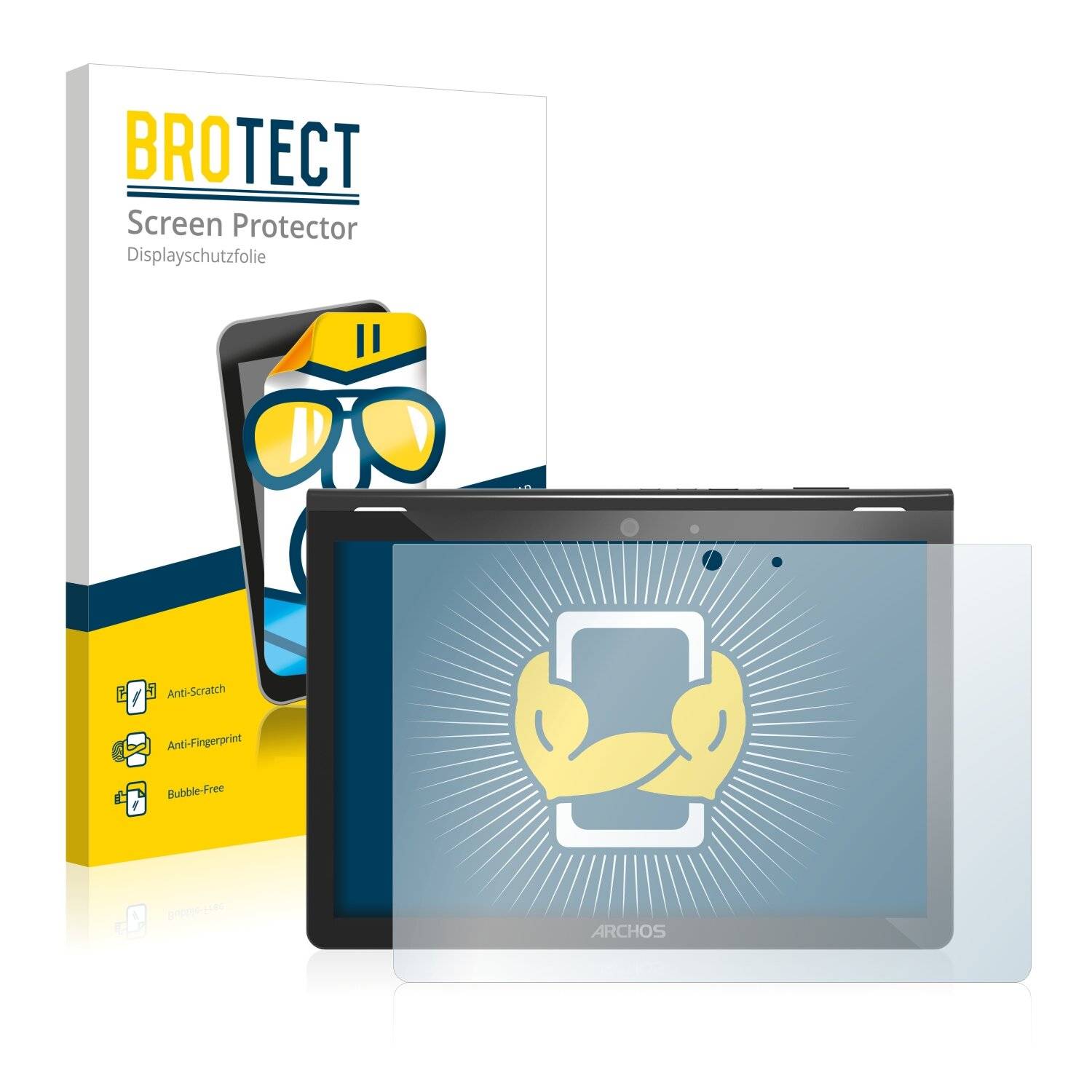 2x BROTECT HD-Clear Displayschutzfolie für Archos 101 Magnus