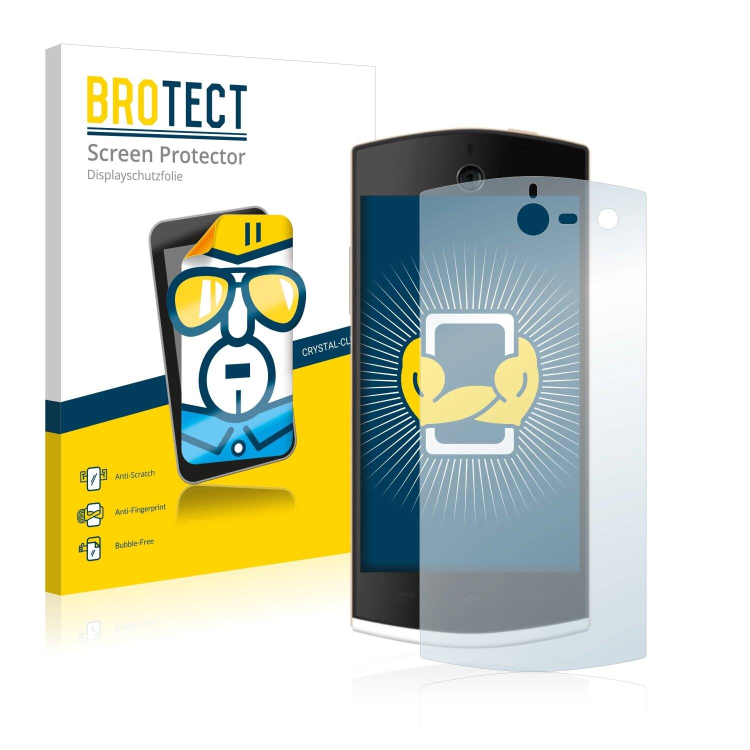 2x BROTECT HD-Clear Displayschutzfolie für BLU