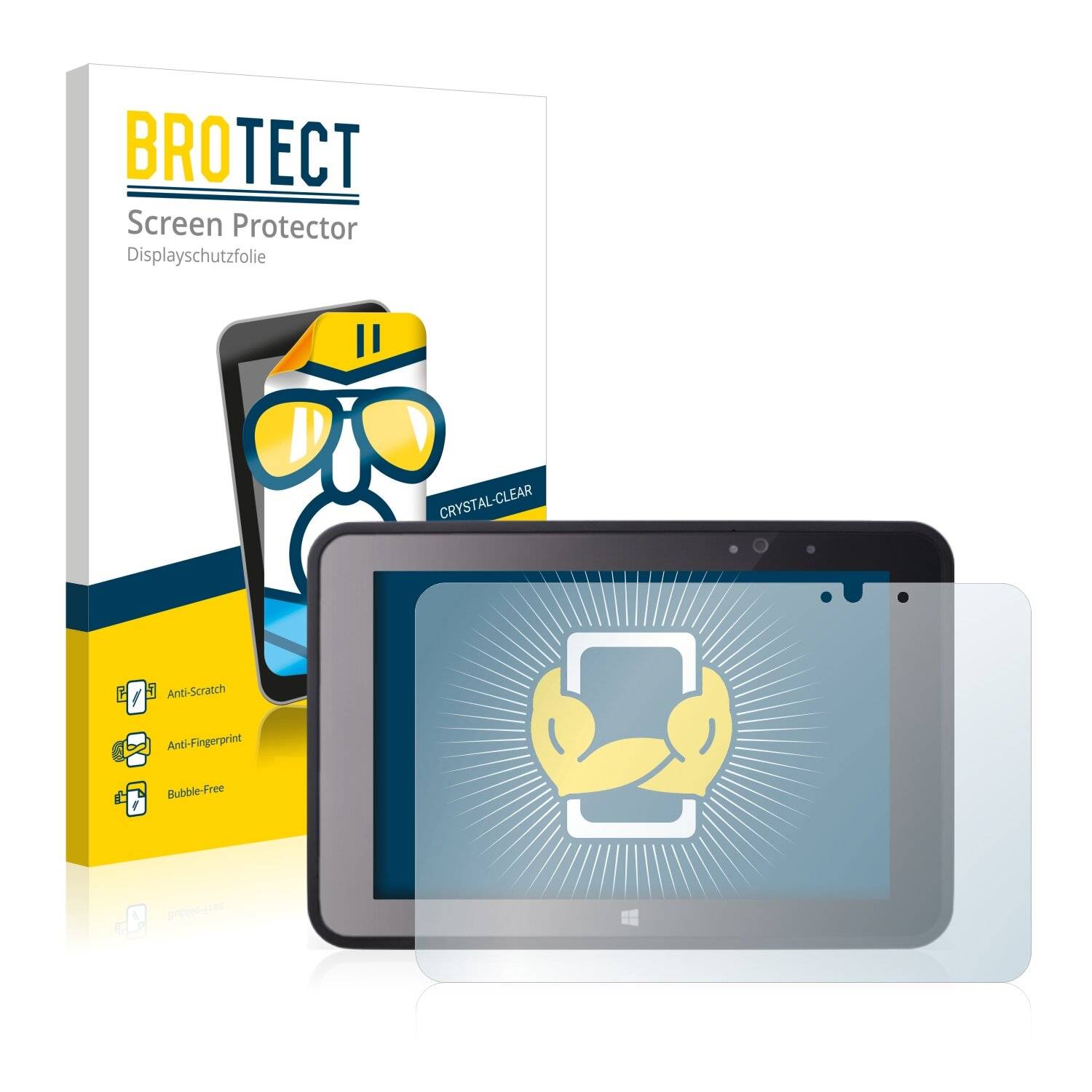 2x BROTECT HD-Clear Displayschutzfolie für Pokini Tab