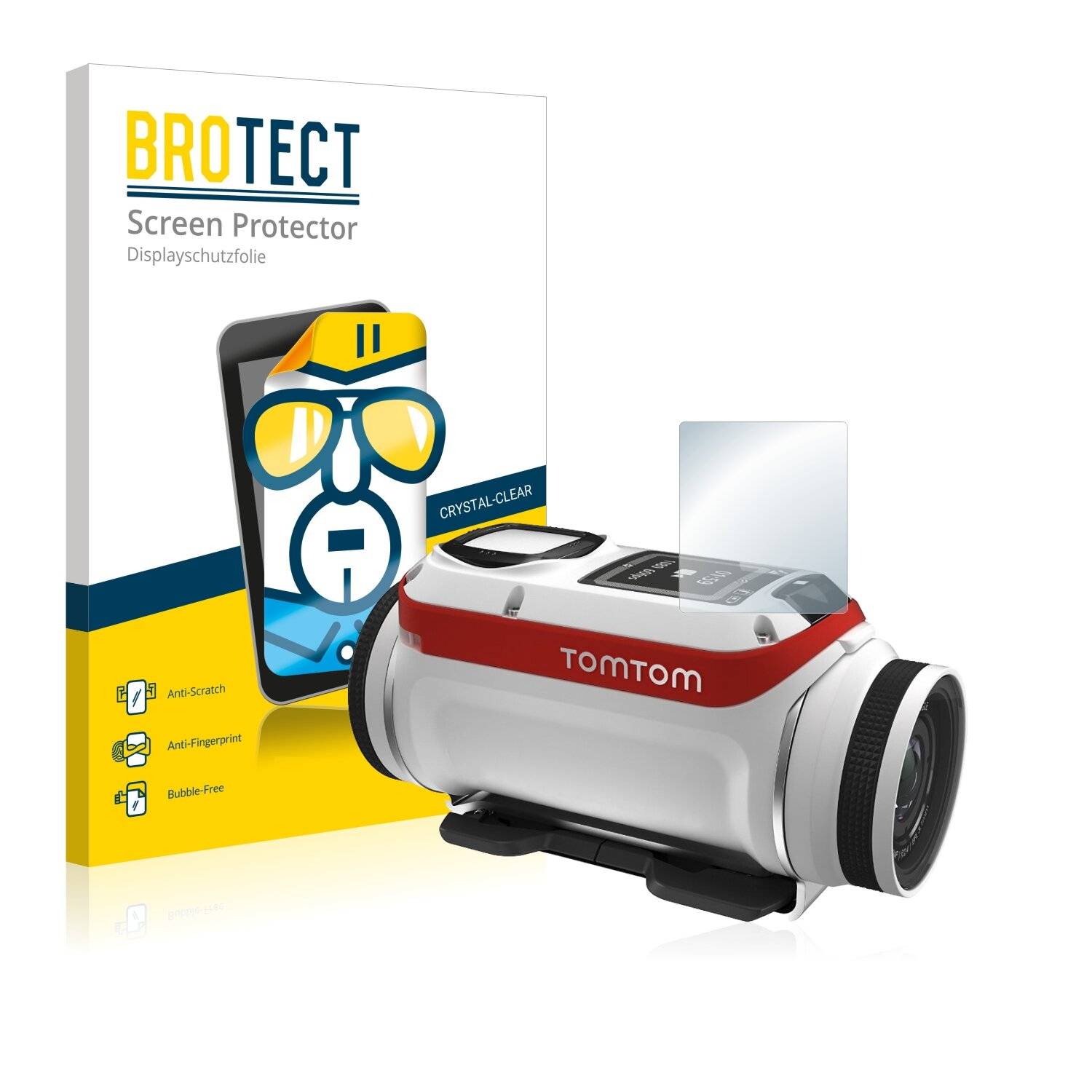 2x BROTECT HD-Clear Displayschutzfolie für TomTom