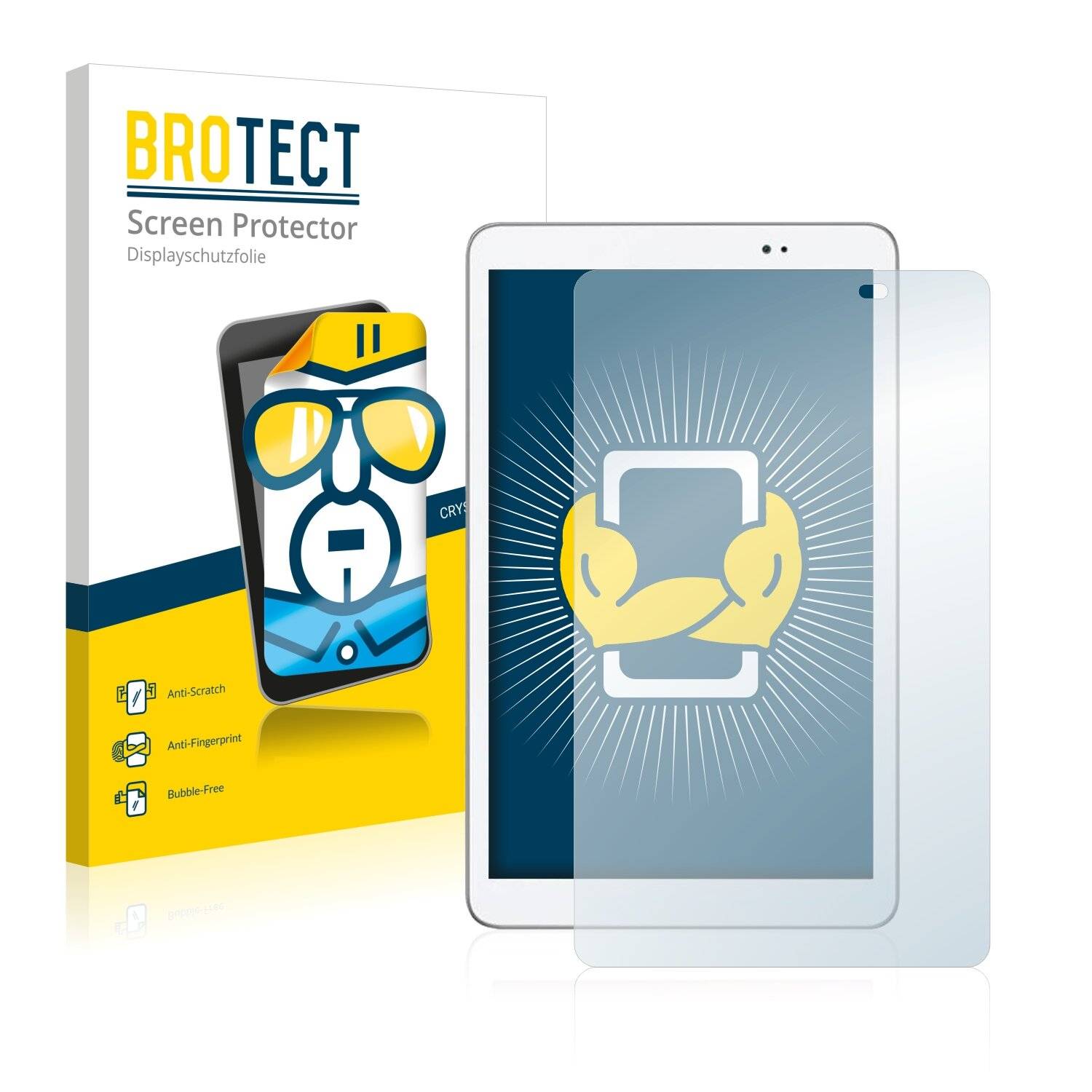 2x BROTECT HD-Clear Displayschutzfolie für Honor Play