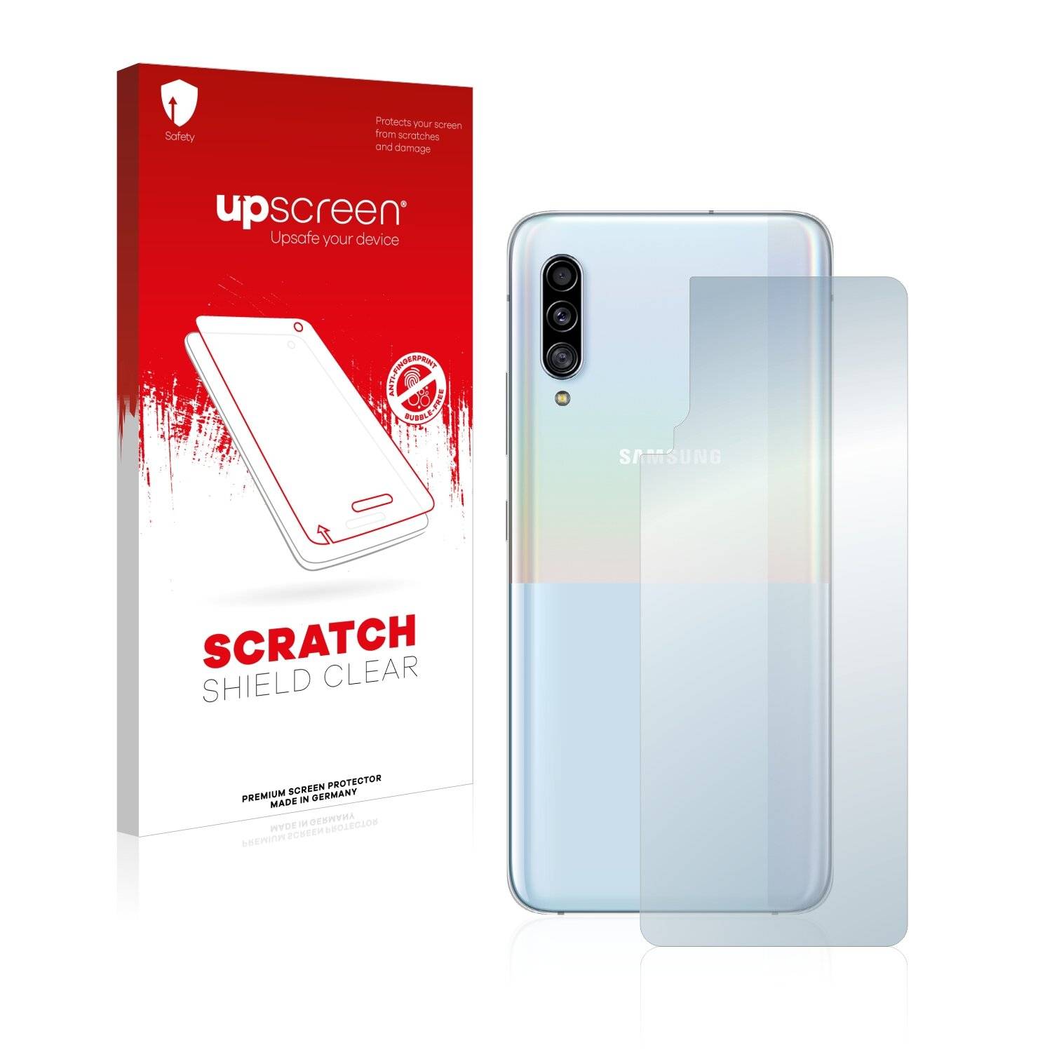 upscreen Scratch Shield Clear Premium Displayschutzfolie für Samsung Galaxy A90 5G