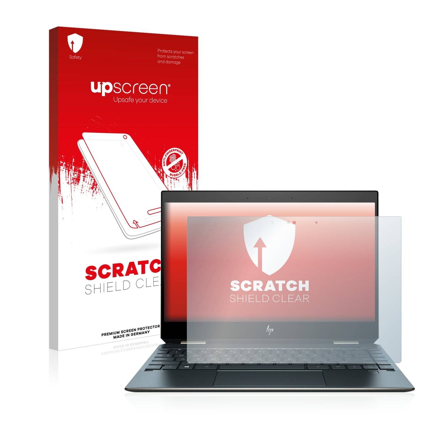 upscreen Scratch Shield Clear Premium Displayschutzfolie für HP Spectre x360