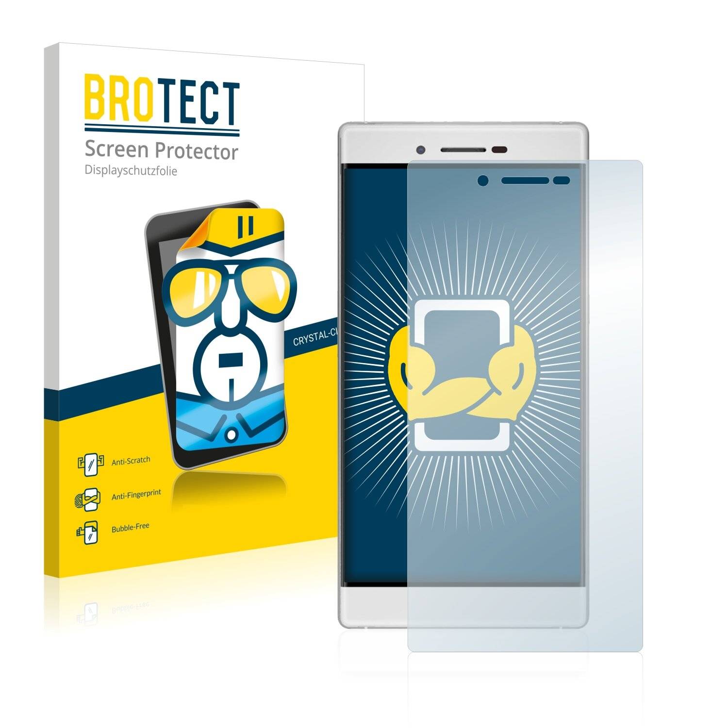 2x BROTECT HD-Clear Displayschutzfolie für Cubot
