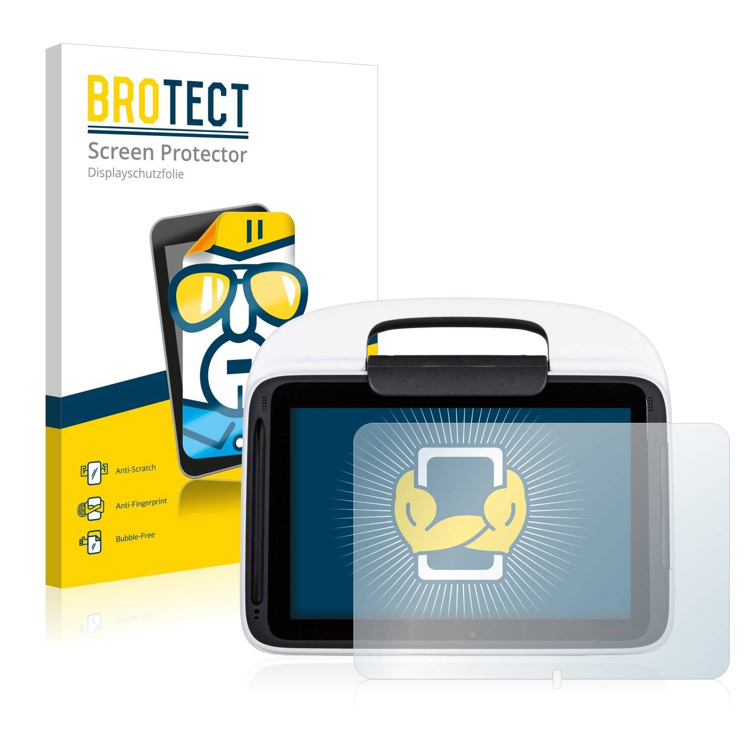 2x BROTECT HD-Clear Displayschutzfolie für Wortmann Terra Pad 1040 Pro