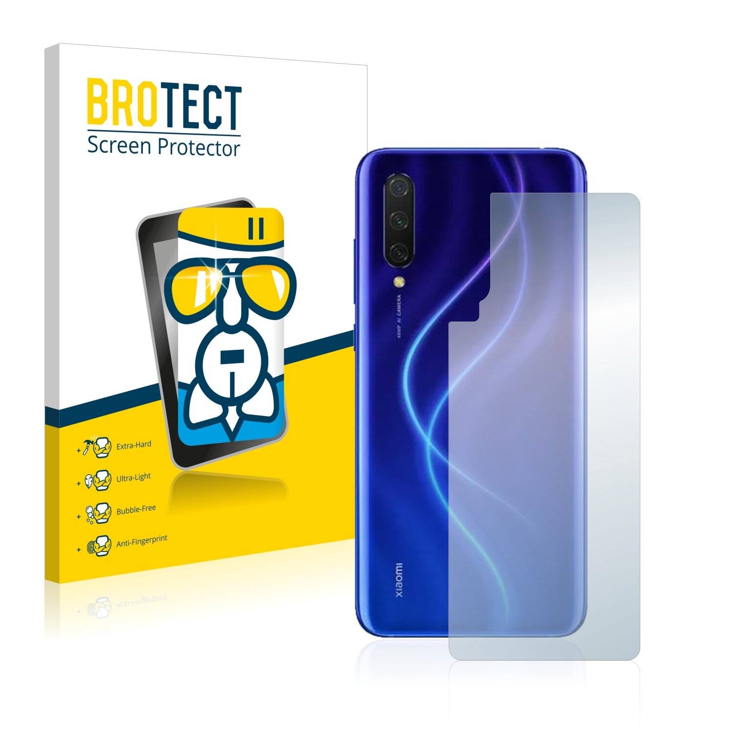 BROTECT AirGlass Schutzglas Folie für Xiaomi Mi 9 Lite