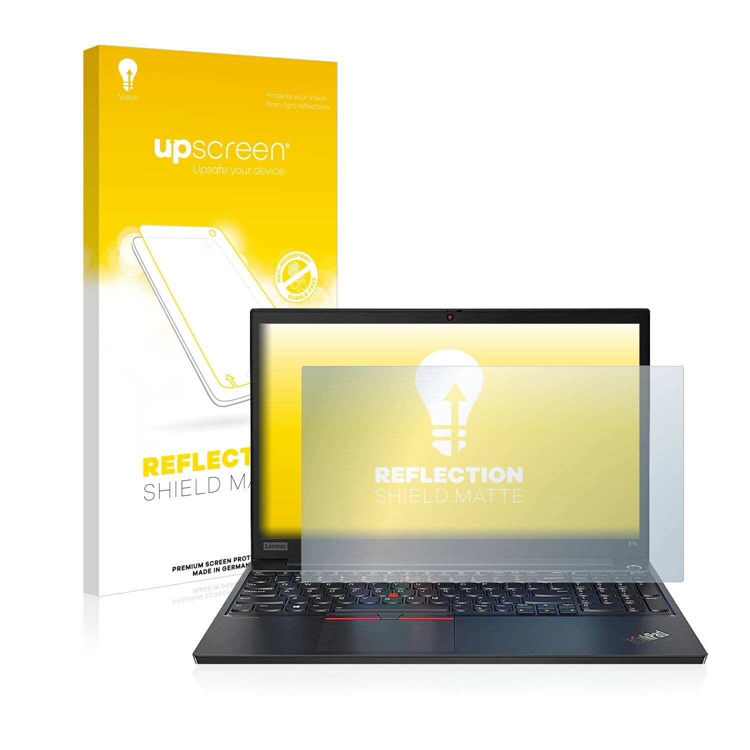 upscreen Reflection Shield Matte Premium Displayschutzfolie für Lenovo ThinkPad