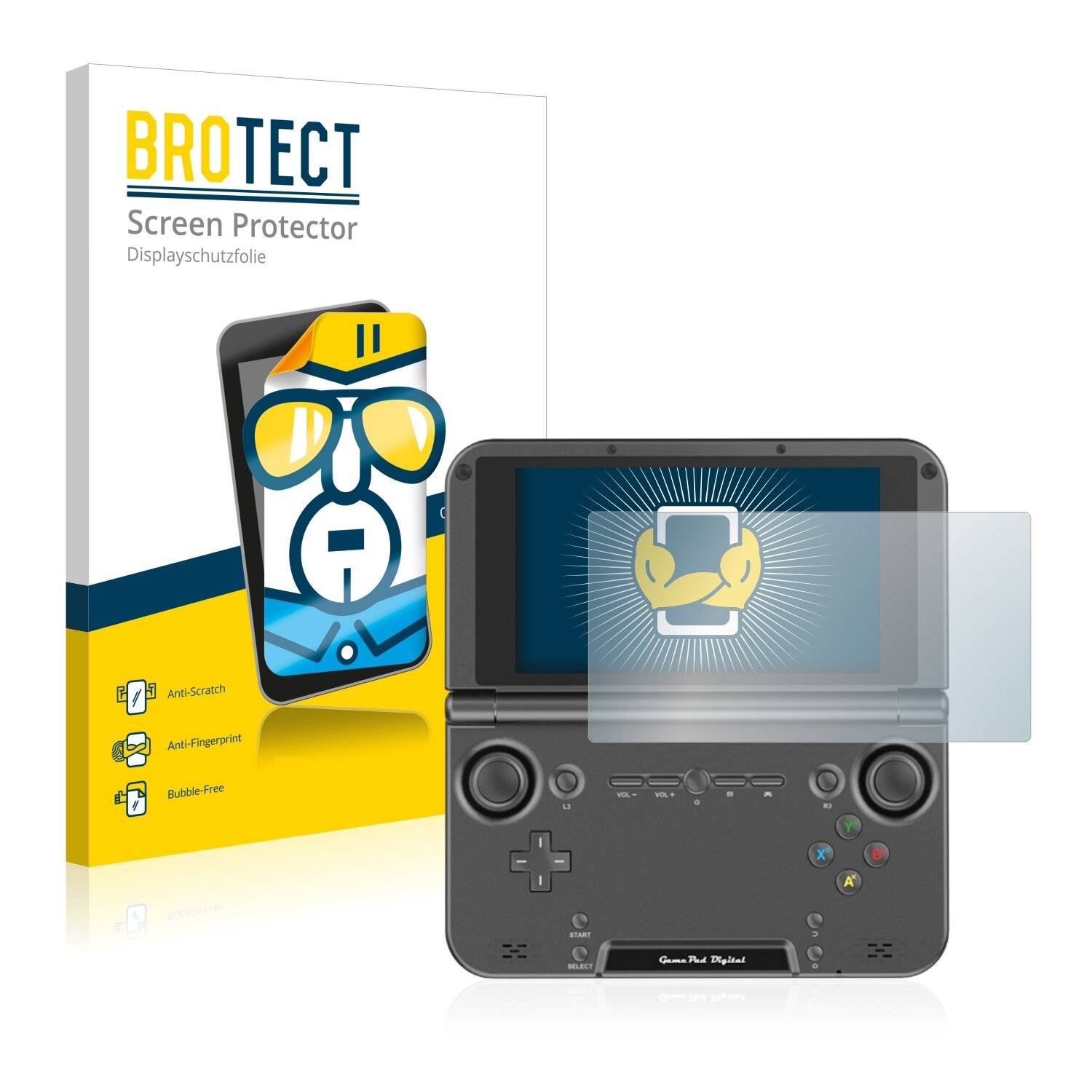 2x BROTECT HD-Clear Displayschutzfolie für GPD
