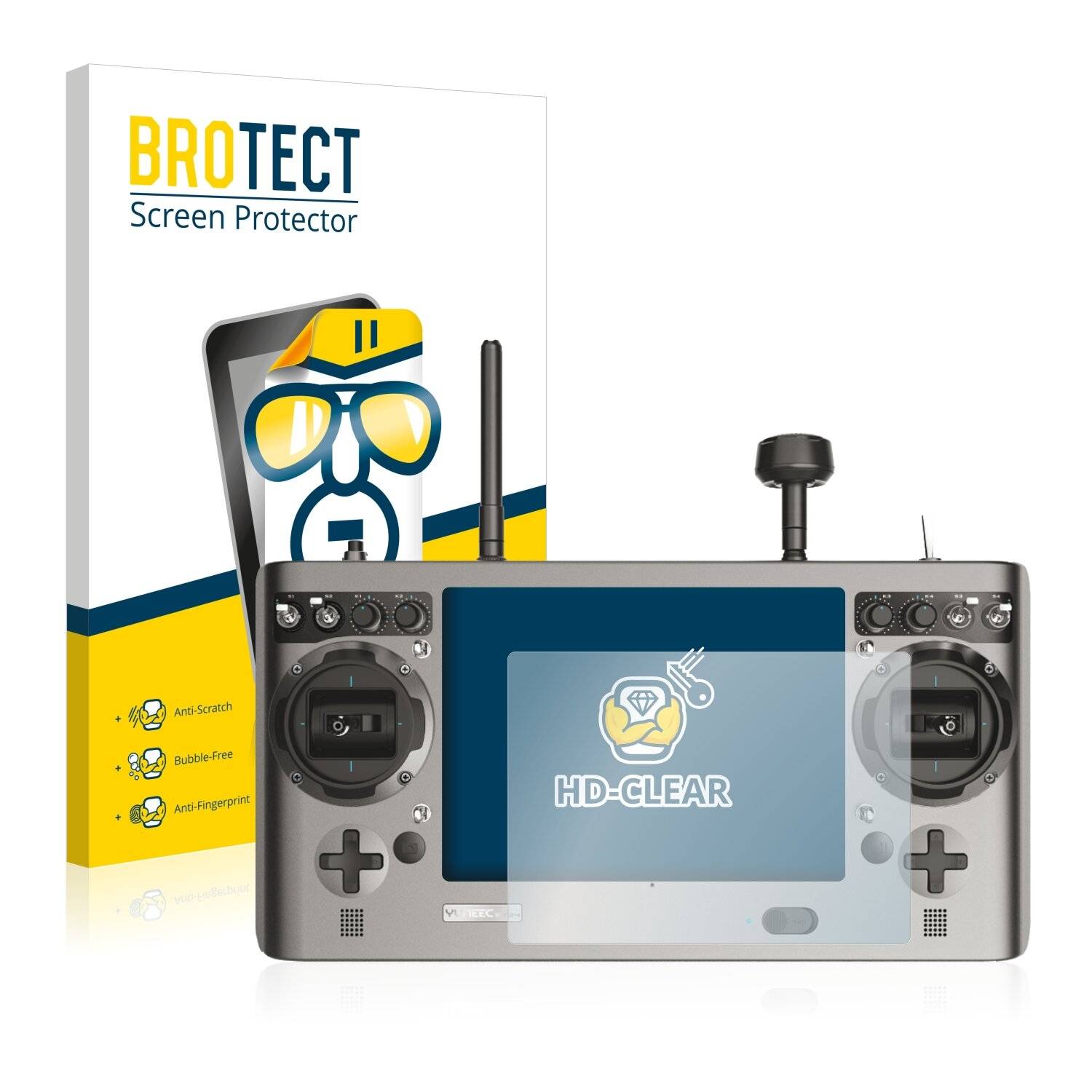2x BROTECT HD-Clear Displayschutzfolie für Yuneec