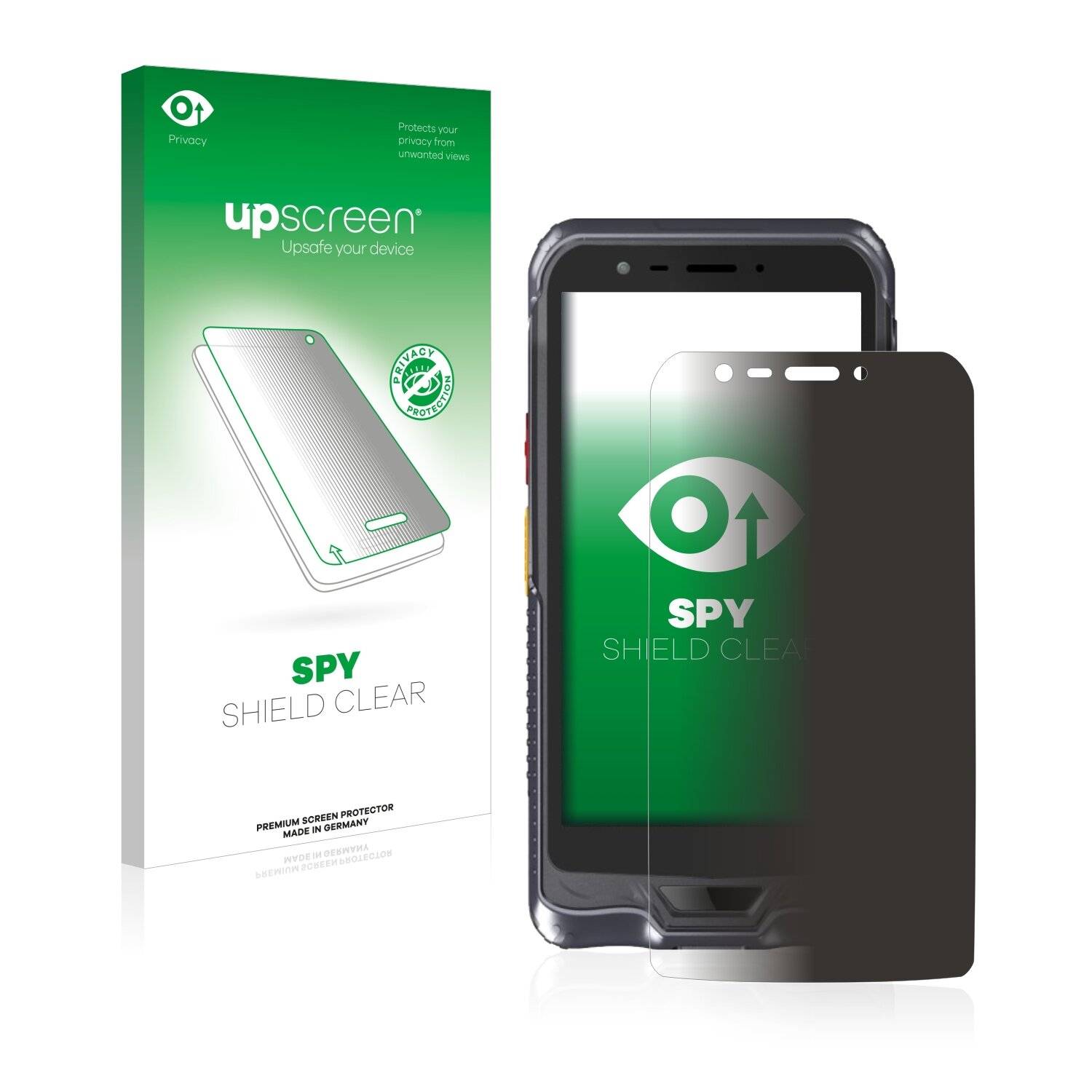 upscreen Spy Shield Clear Premium Blickschutzfolie für Logic Instruments Fieldbook