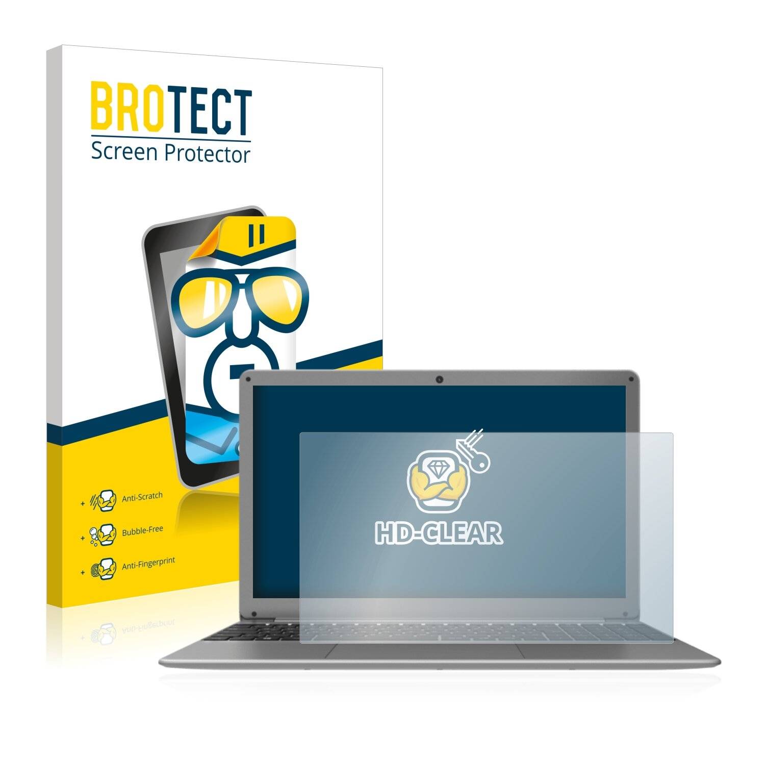 BROTECT HD-Clear Displayschutzfolie für Peaq Classic