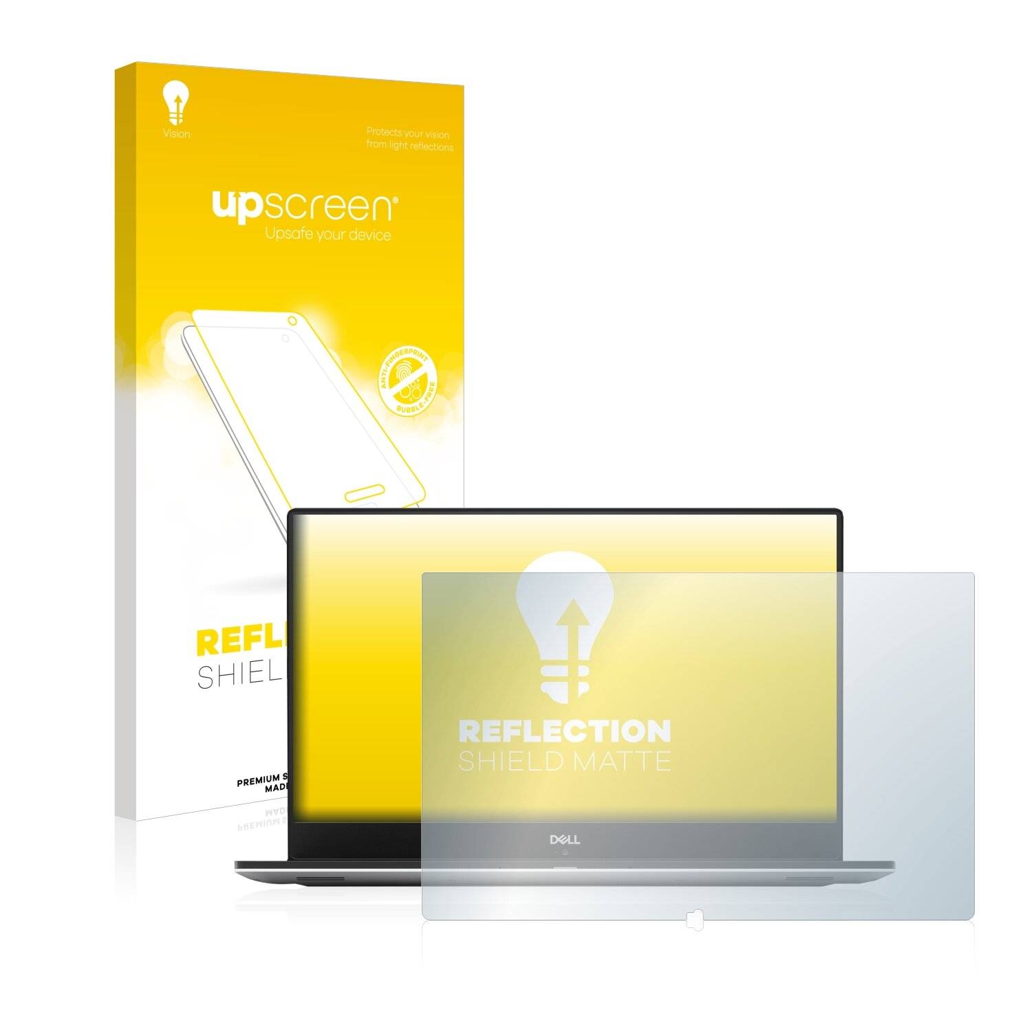 upscreen Reflection Shield Matte Premium Displayschutzfolie für Dell XPS 15