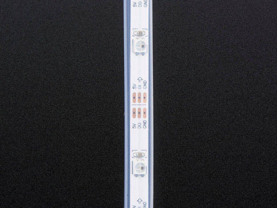 Adafruit Mini Skinny NeoPixel Digitaler RGB LED Streifen - 30 LED/m, weiß, 5m Rolle