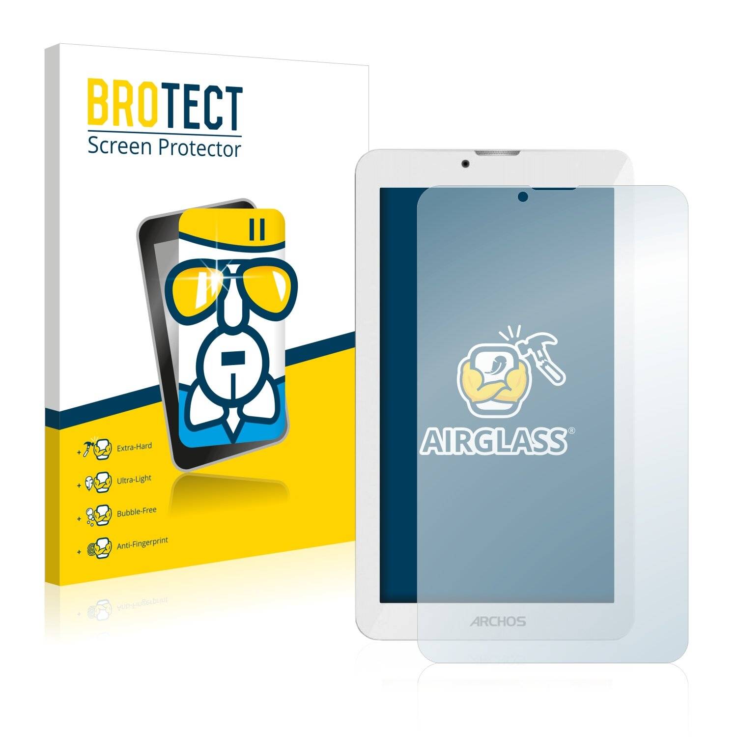 BROTECT AirGlass Schutzglas Folie für Archos 70
