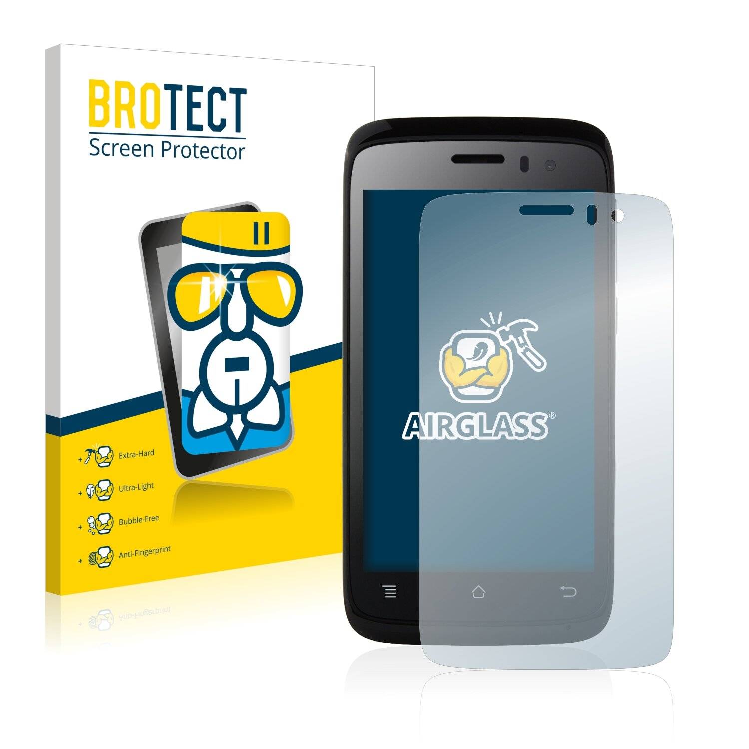 BROTECT AirGlass Schutzglas Folie für Phicomm Clue