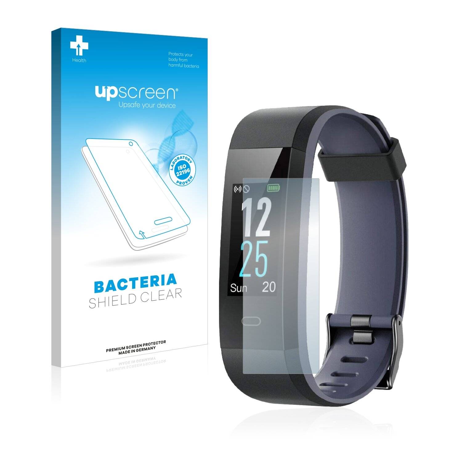 upscreen Bacteria Shield Clear Premium Antibakterielle Displayschutzfolie für Vigorun