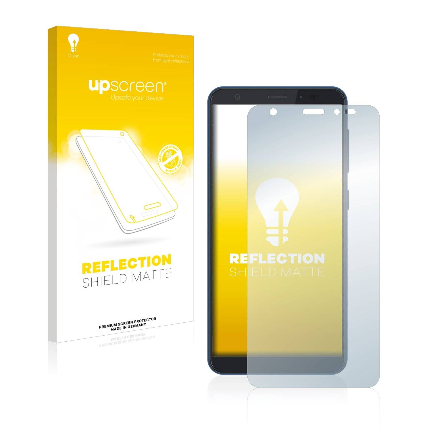 upscreen Reflection Shield Matte Premium Displayschutzfolie für ZTE Blade A5