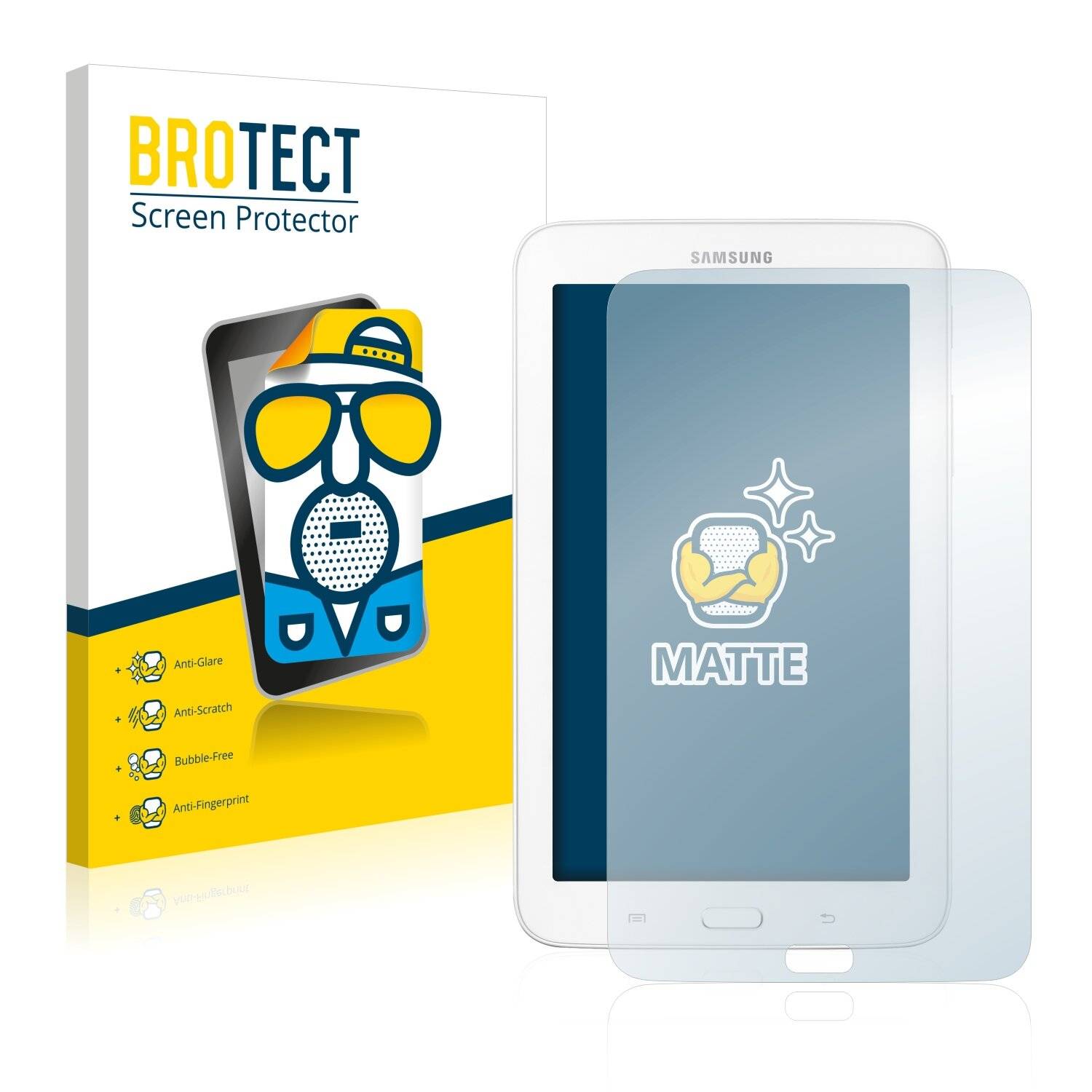 2x BROTECT Matte Displayschutzfolie für Samsung Galaxy Tab 3 7.0 Lite - Entspiegelt,