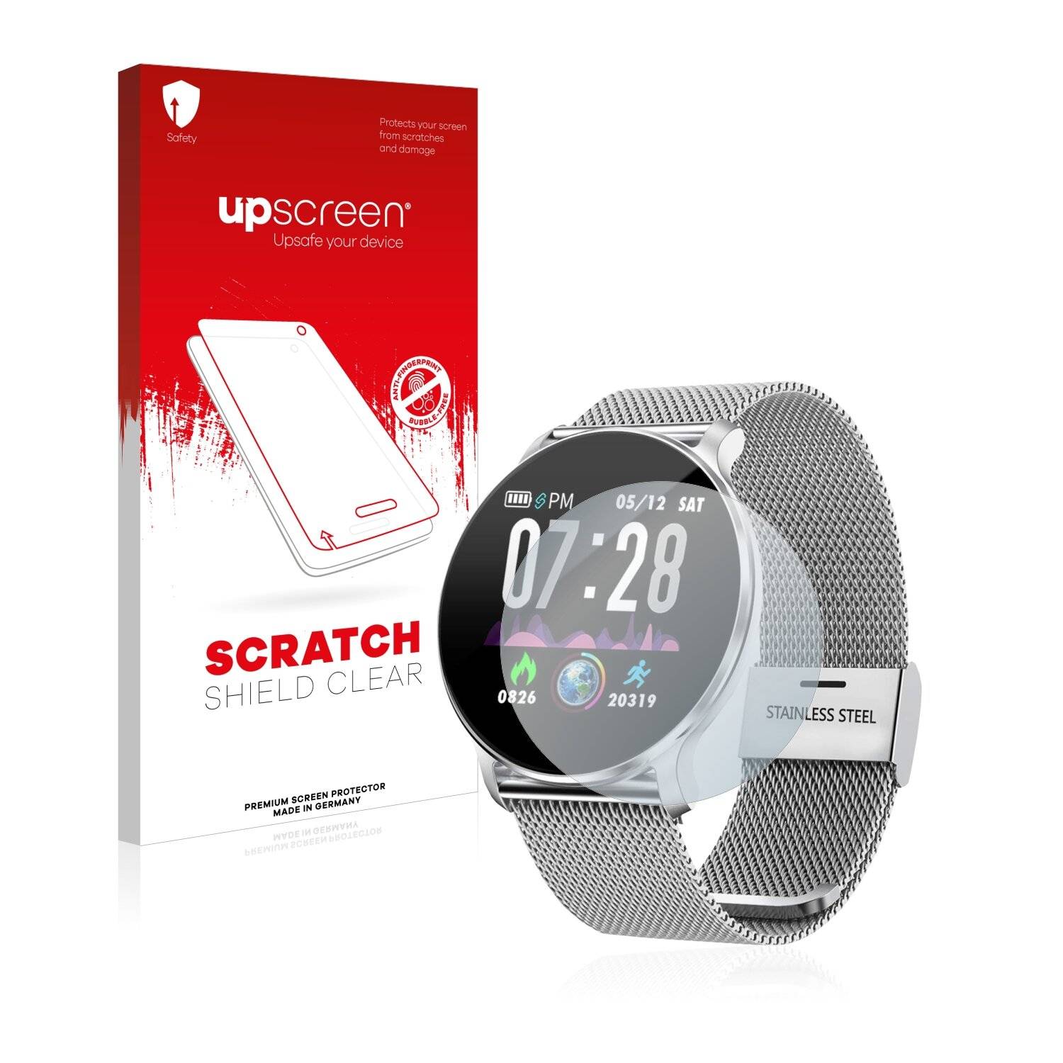 upscreen Scratch Shield Clear Premium Displayschutzfolie für moreFIT