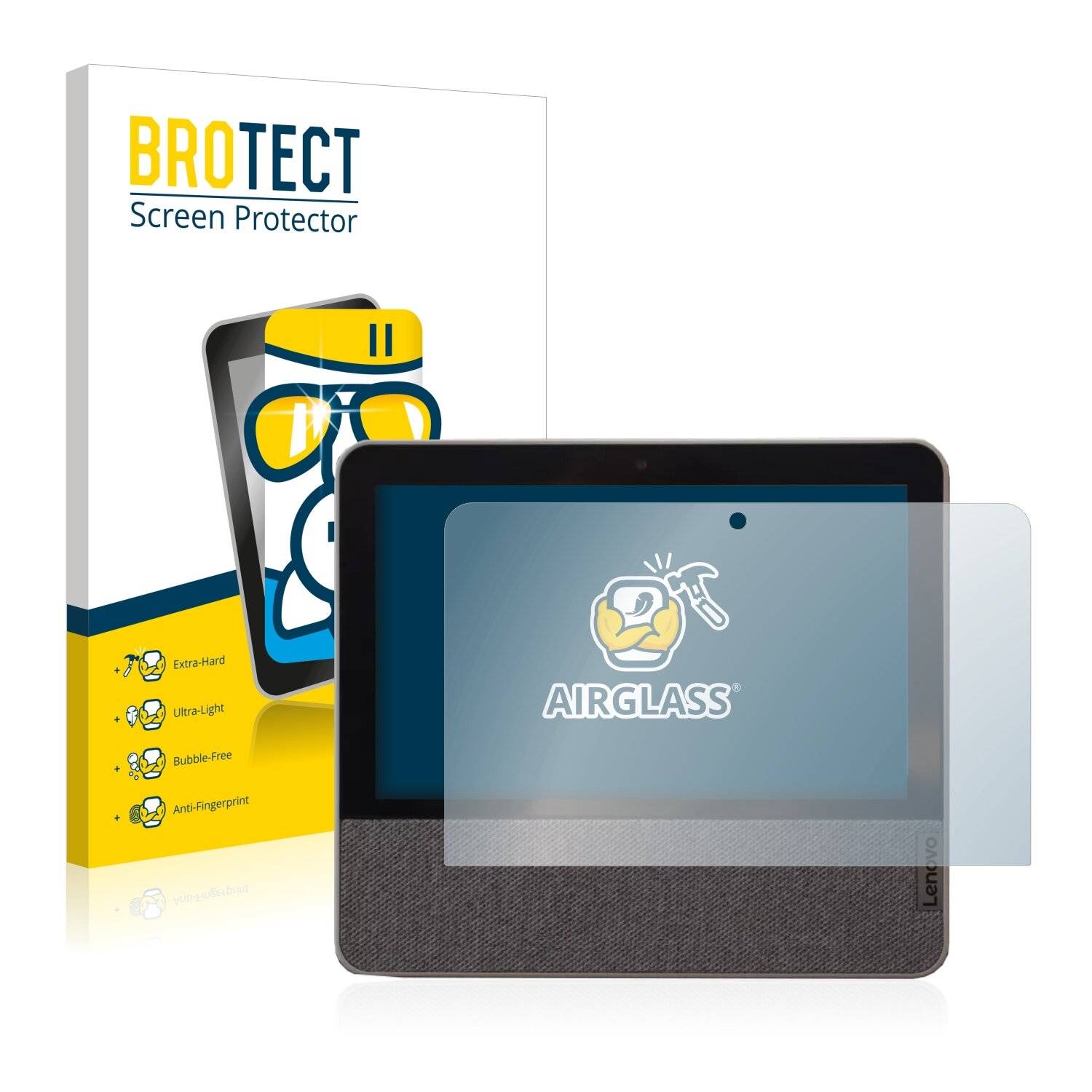 BROTECT AirGlass Schutzglas Folie für Lenovo Smart Display