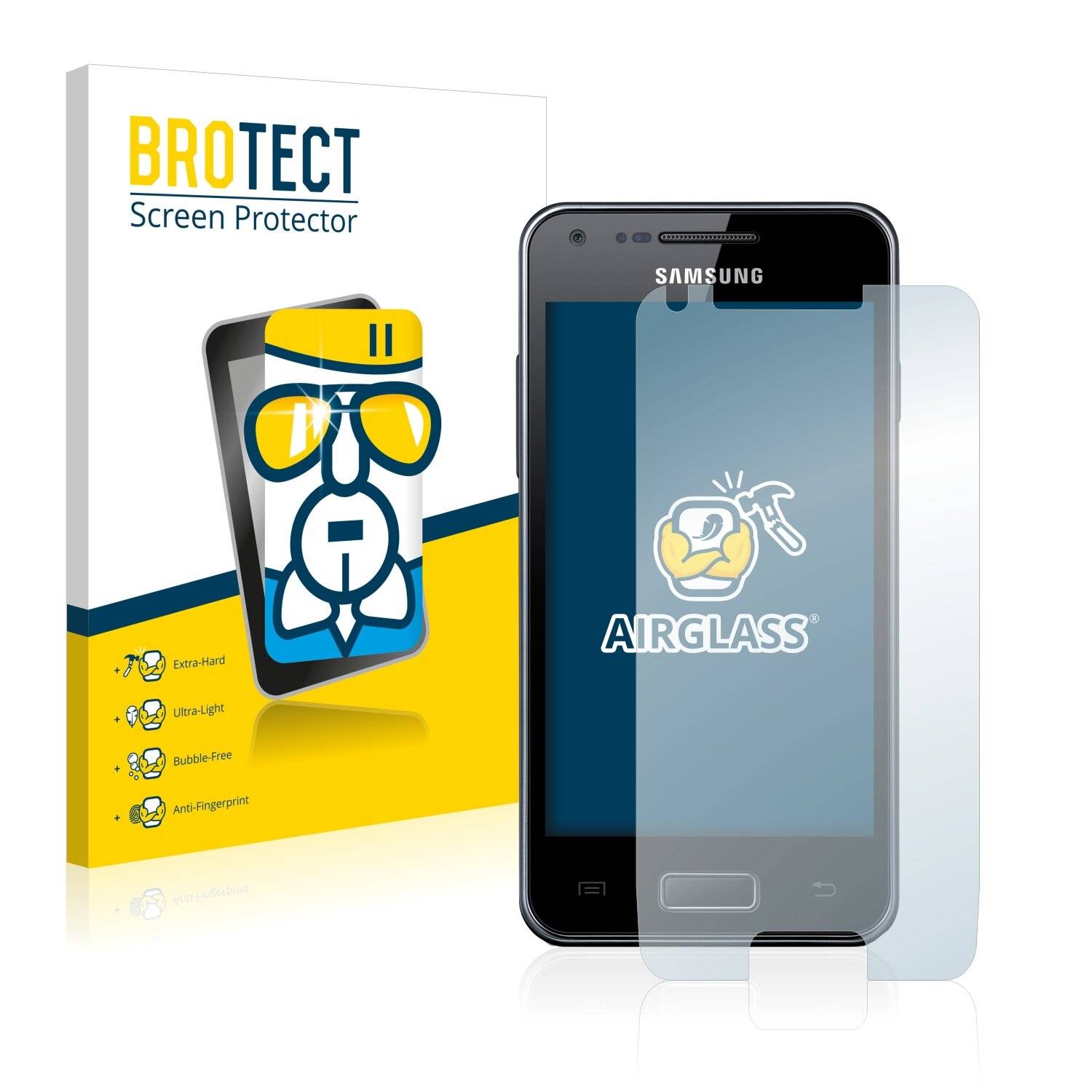 BROTECT AirGlass Schutzglas Folie für Samsung Galaxy S